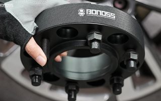 GX470 Wheel Spacers How to Pick the Perfect Size BONOSS Forged Active Cooling Adapters Hubcentric Spacers Pros Before and After Example (1)