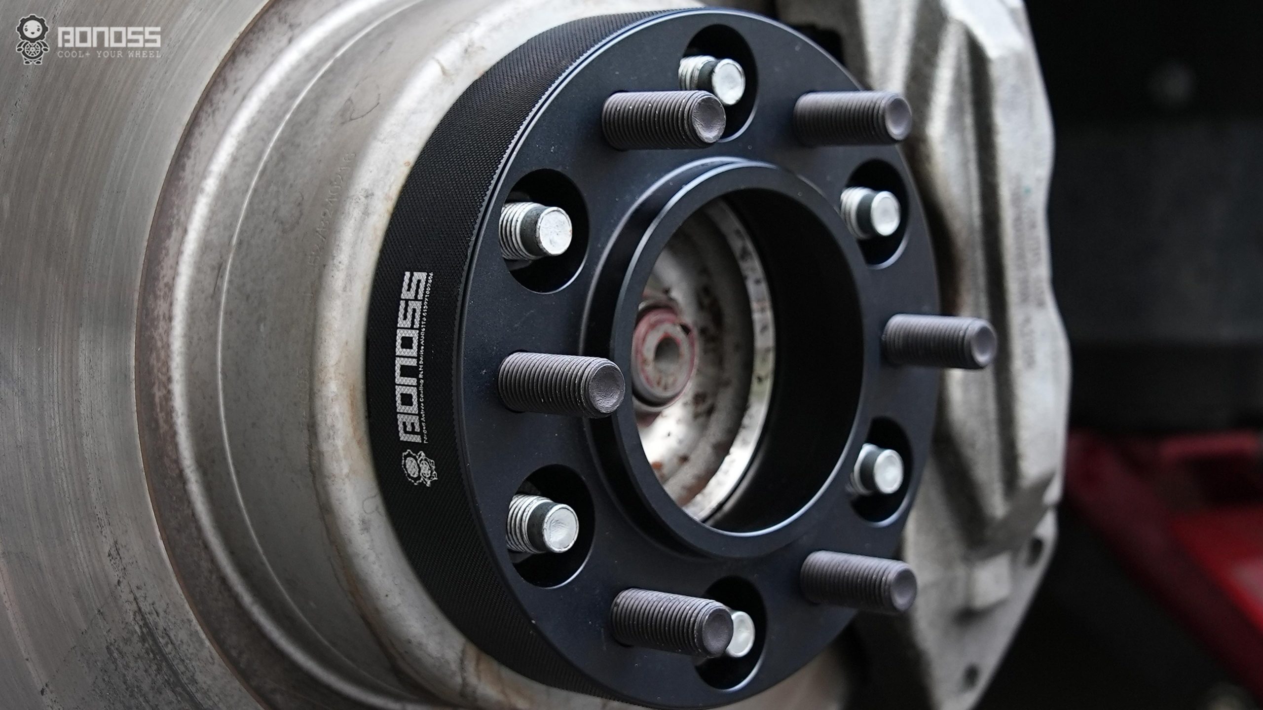 GX470 Wheel Spacers How to Pick the Perfect Size BONOSS Forged Active Cooling Adapters Hubcentric Spacers Pros Before and After Example (3)