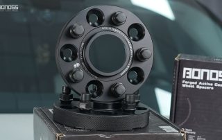 Q60 Wheel Spacers Size Guide Find the Perfect Fitment BONOSS Forged Active Cooling Adapters Hubcentric Spacers Pros Before and After Example (2)