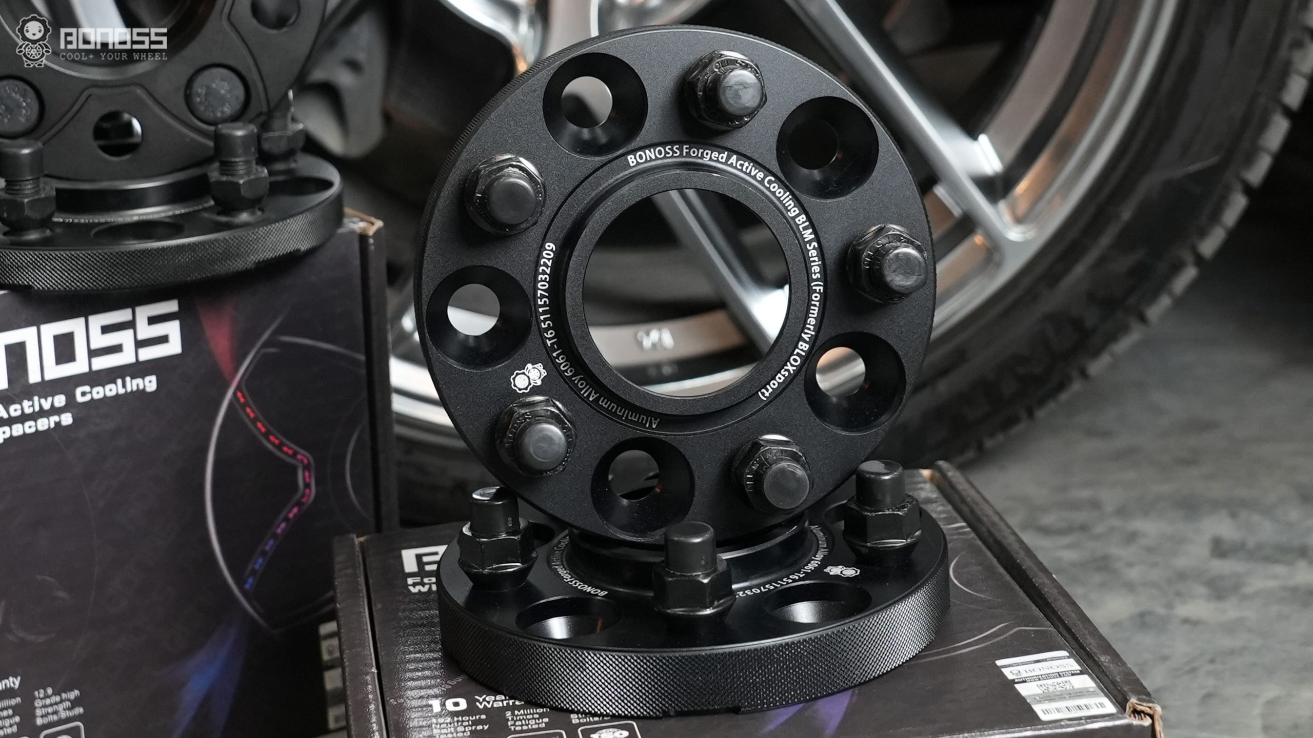 Q60 Wheel Spacers Torque A Step-by-Step Installation Guide BONOSS Forged Active Cooling Adapters Hubcentric Spacers Pros Before and After Example (3)