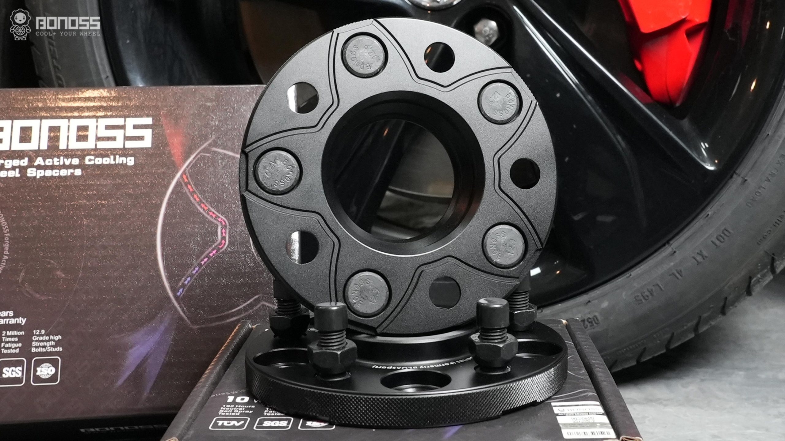 Ultimate Nissan 350Z Wheel Spacers Size Guide for Fitment BONOSS Forged Active Cooling Adapters Hubcentric Spacers Pros Before and After Example (3)