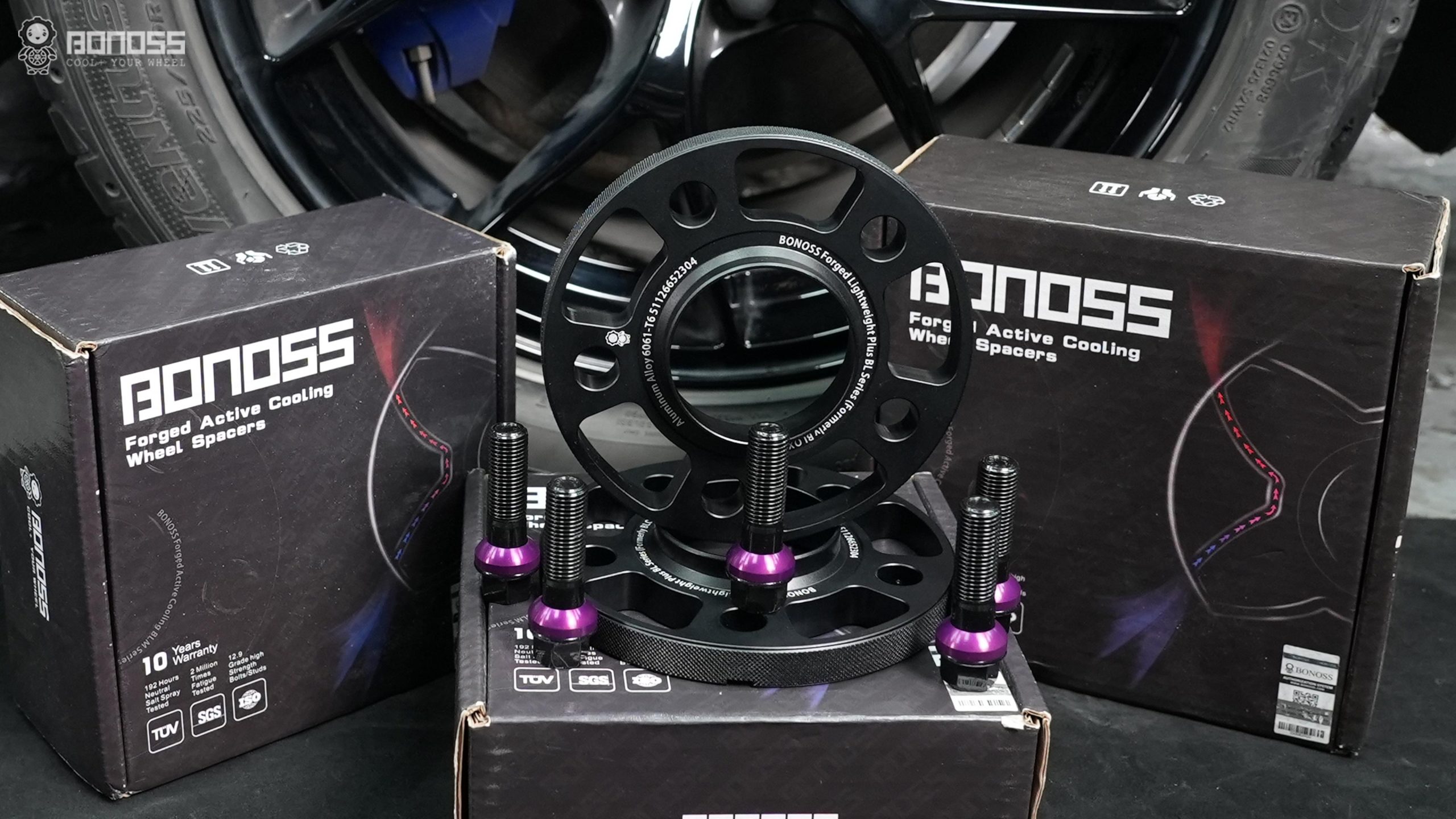 Audi RS3 Spacers Size Guide How to Pick the Perfect Set BONOSS Forged Lightweight Plus Adapters Hubcentric Spacers Before and After (3)