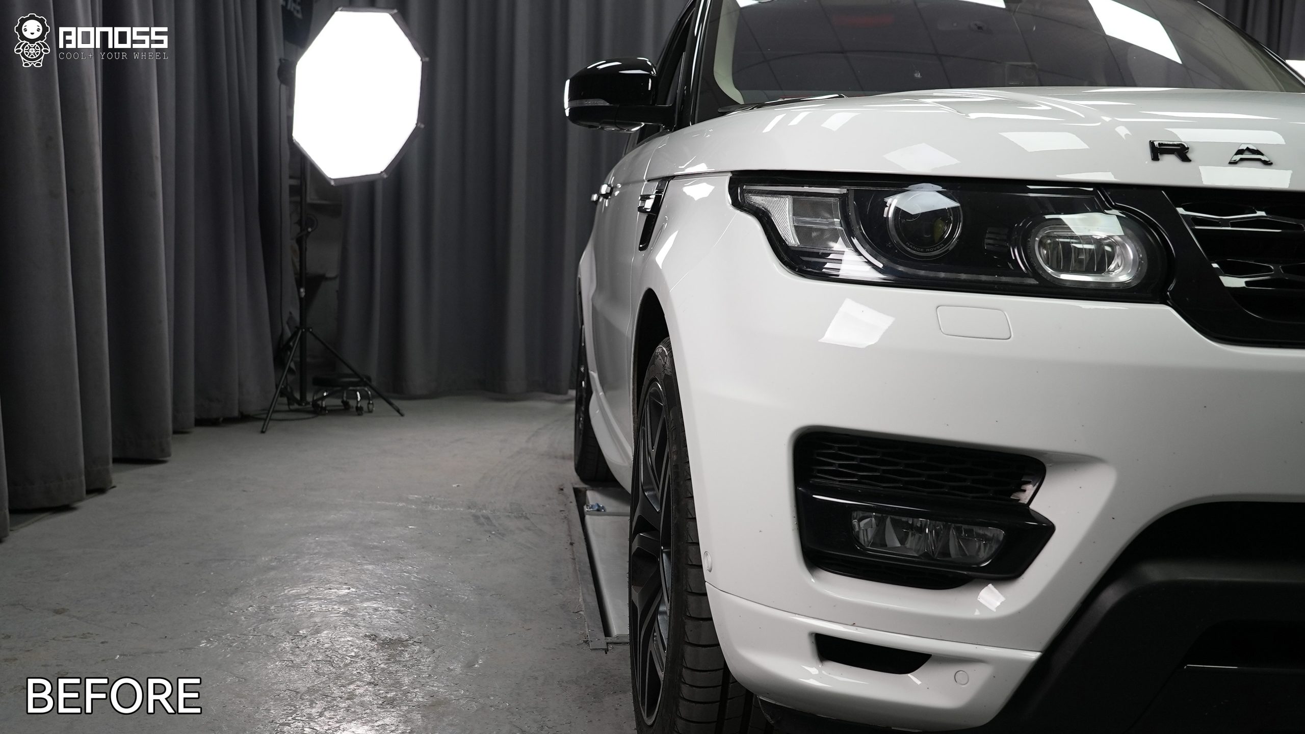 BONOSS Forged Active Cooling 2016 Land Rover Range Rover Sport Wheel Spacers Front 20mm Rear 30mm Before and After (10)