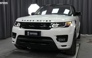 BONOSS Forged Active Cooling 2016 Land Rover Range Rover Sport Wheel Spacers Front 20mm Rear 30mm Before and After (3)