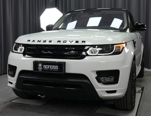 BONOSS Forged Active Cooling 2016 Land Rover Range Rover Sport Wheel Spacers Front 20mm Rear 30mm Before and After