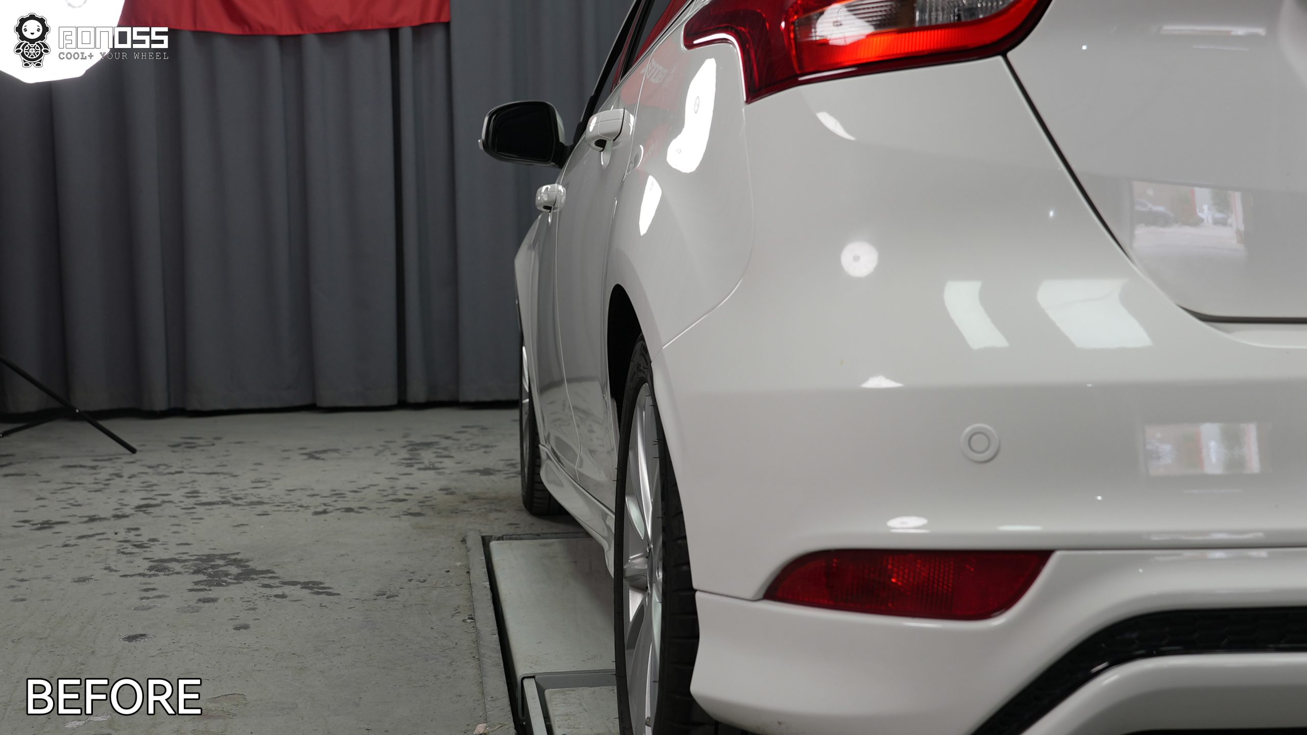 BONOSS Forged Active Cooling 2018 Ford Focus Wheel Spacers Front 20mm Rear 25mm Before and After (10)