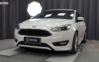 BONOSS Forged Active Cooling 2018 Ford Focus Wheel Spacers Front 20mm Rear 25mm Before and After (2)