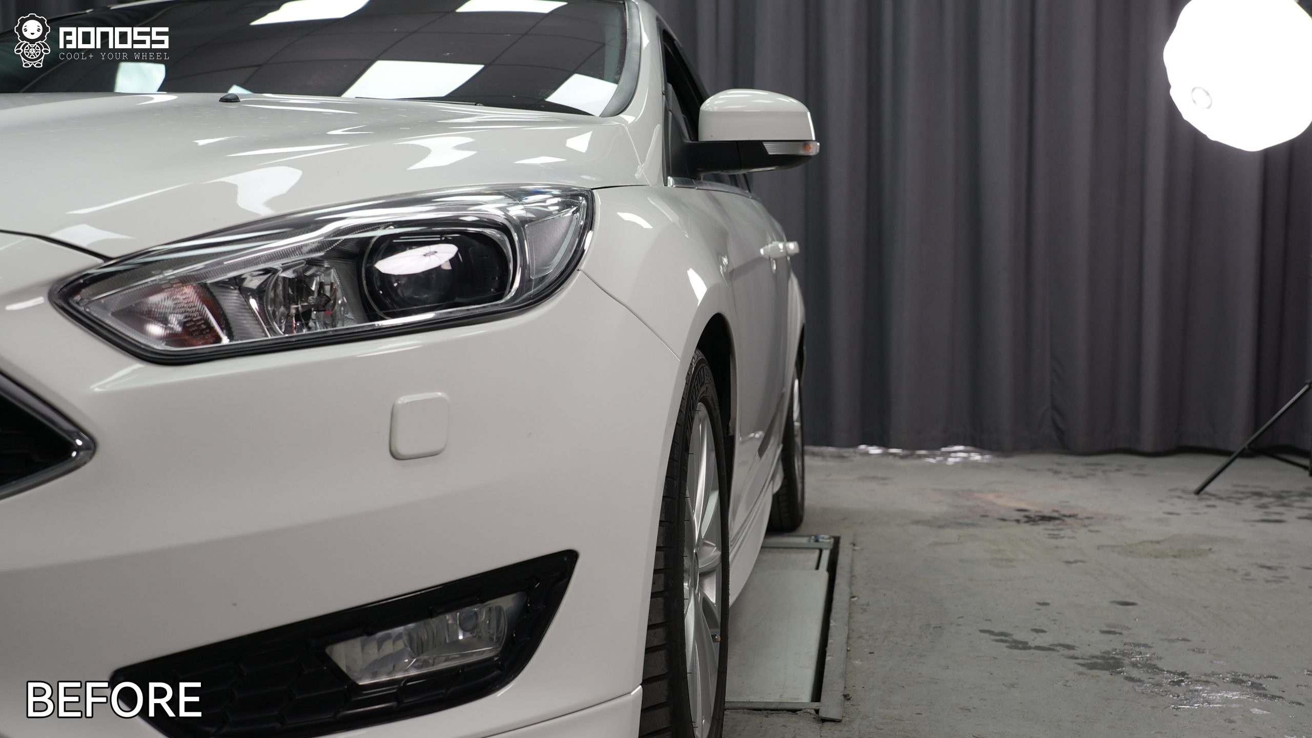 BONOSS Forged Active Cooling 2018 Ford Focus Wheel Spacers Front 20mm Rear 25mm Before and After (8)