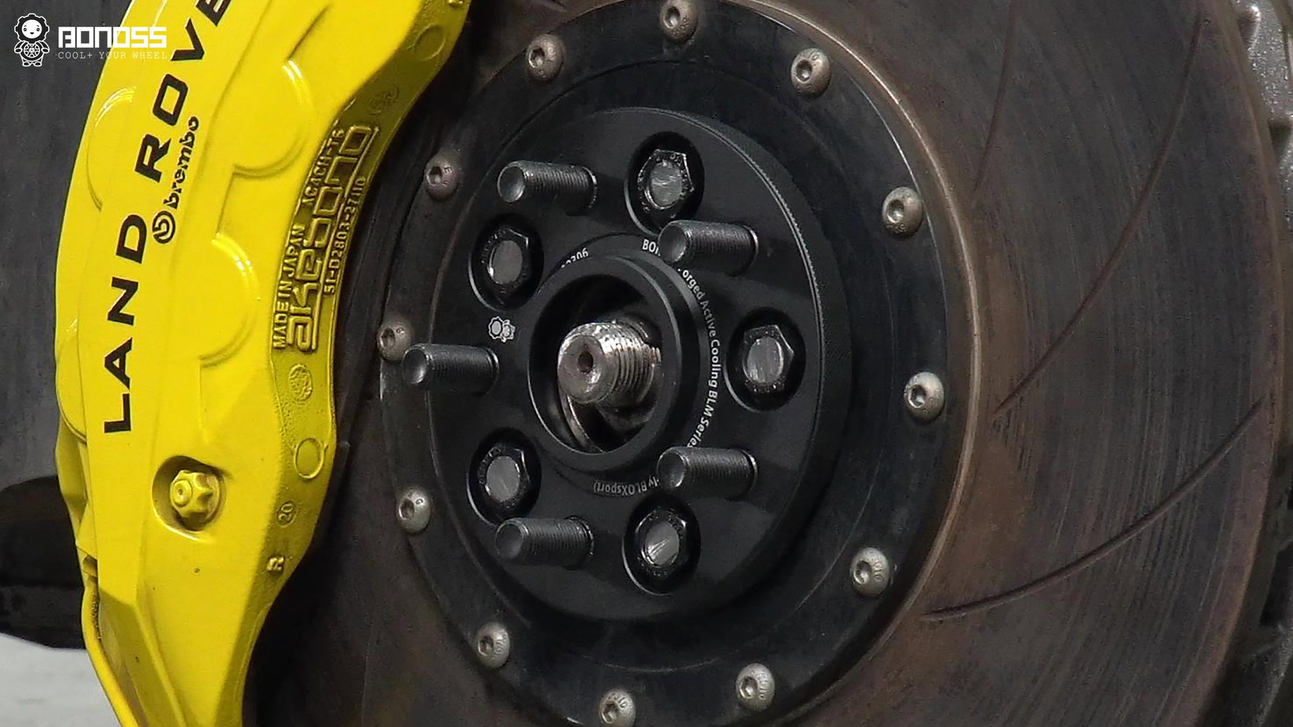 BONOSS Forged Active Cooling 2018 Land Rover Range Rover Velar Wheel Spacers Front 15mm Rear 20mm Before and After (14)