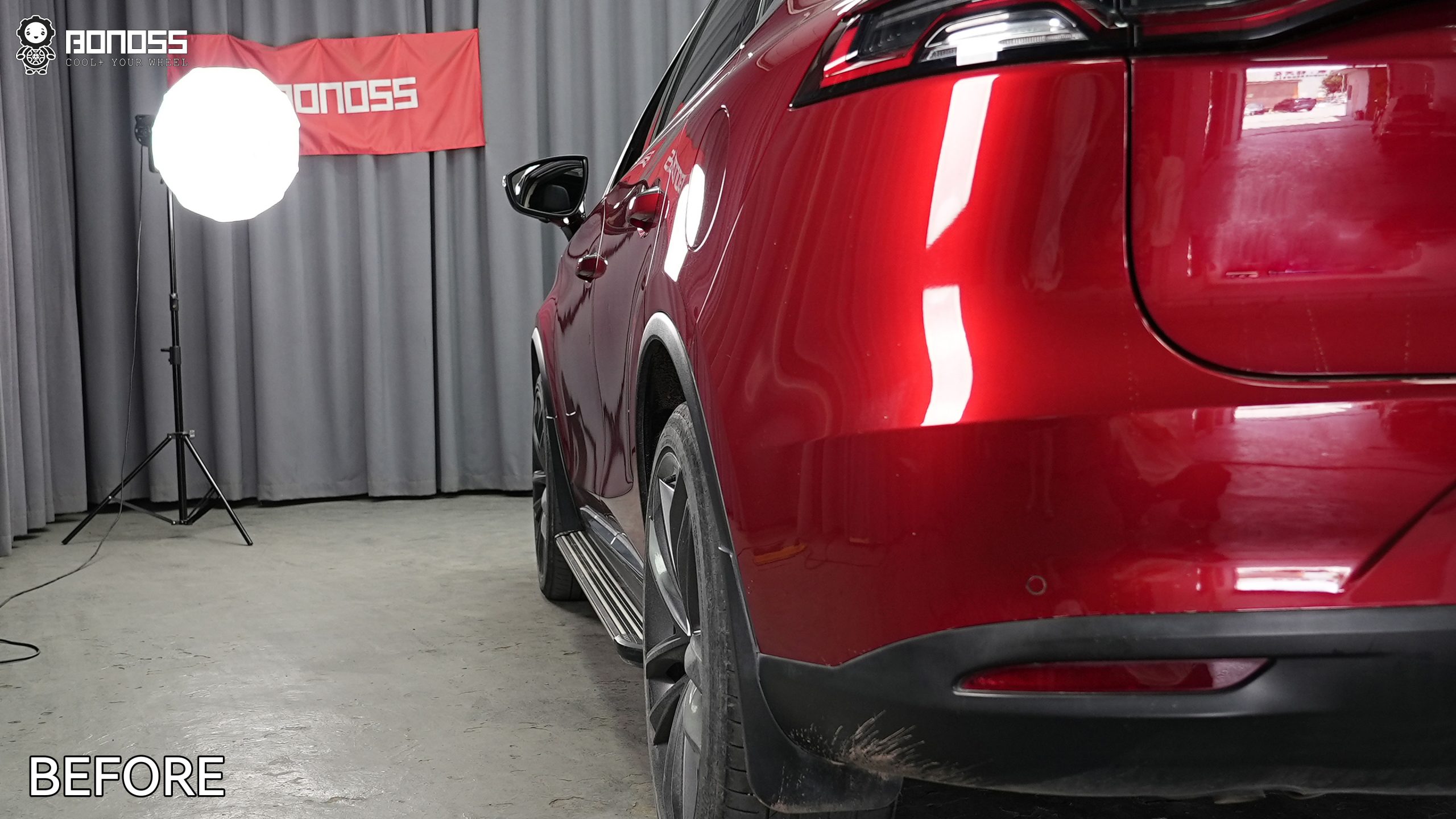 BONOSS Forged Active Cooling 2019 BYD Tang Wheel Spacers Front 15mm Rear 20mm Before and After (10)