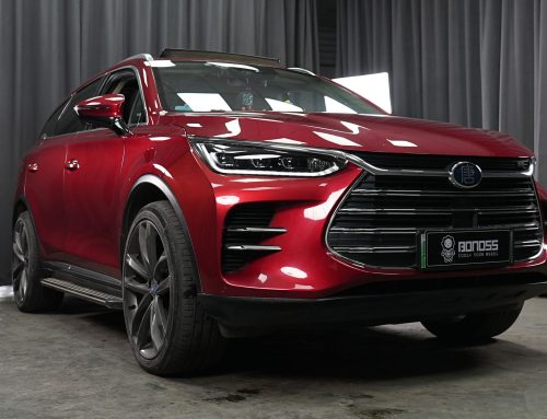 BONOSS Forged Active Cooling 2019 BYD Tang Wheel Spacers Front 15mm Rear 20mm Before and After