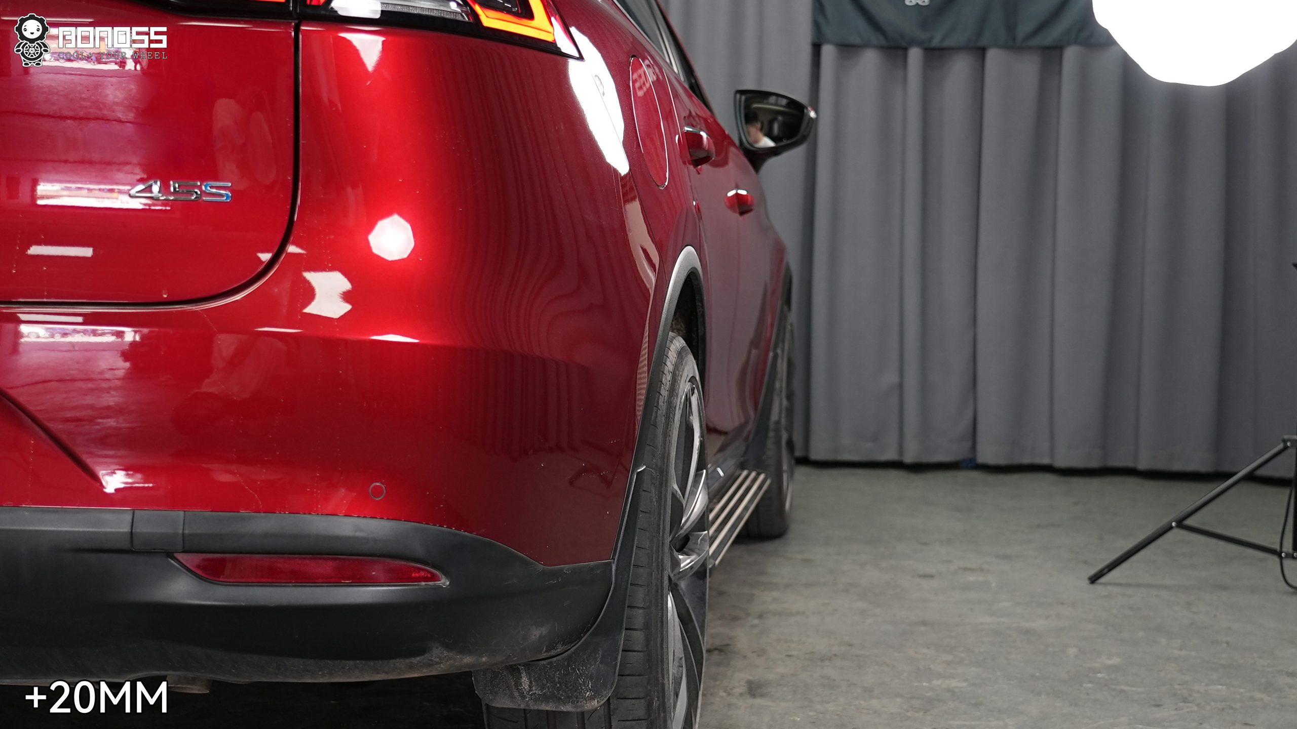 BONOSS Forged Active Cooling 2019 BYD Tang Wheel Spacers Front 15mm Rear 20mm Before and After (6)