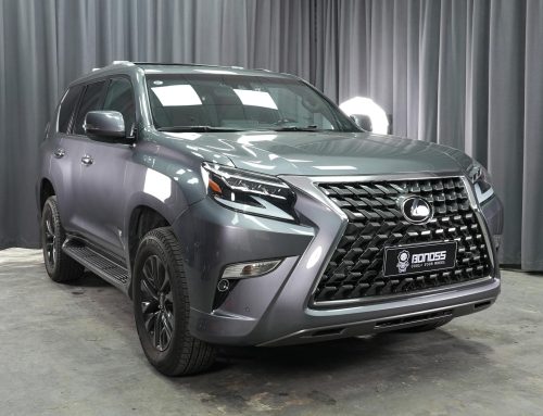 BONOSS Forged Active Cooling 2020 Lexus GX460 Wheel Spacers Front 25mm Rear 25mm Before and After