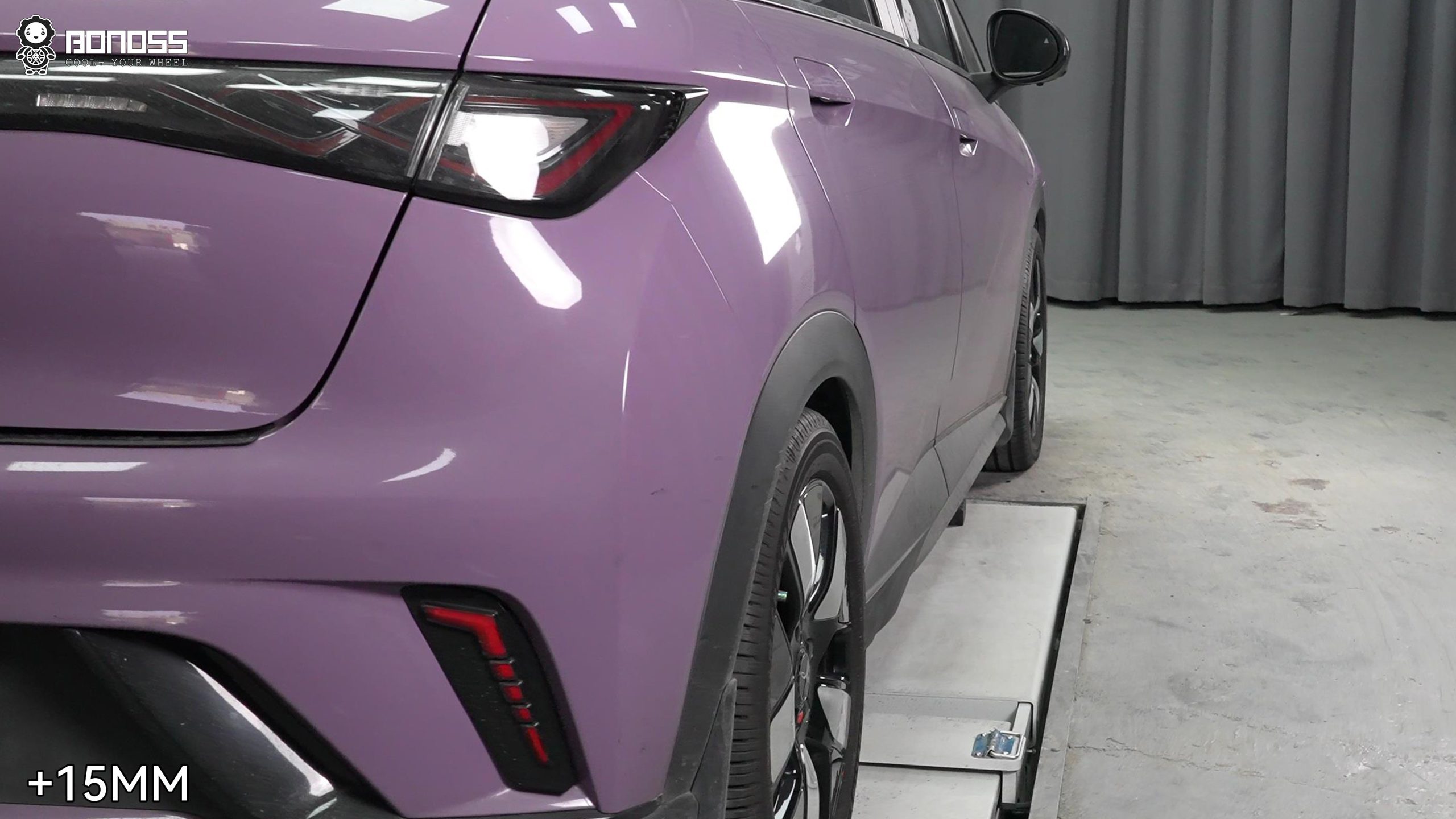 BONOSS Forged Active Cooling 2021 BYD Dolphin Wheel Spacers Front 15mm Rear 15mm Before and After (6)