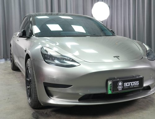 BONOSS Forged Active Cooling 2022 Tesla Model 3 Wheel Spacers Front 18mm Rear 25mm Before and After