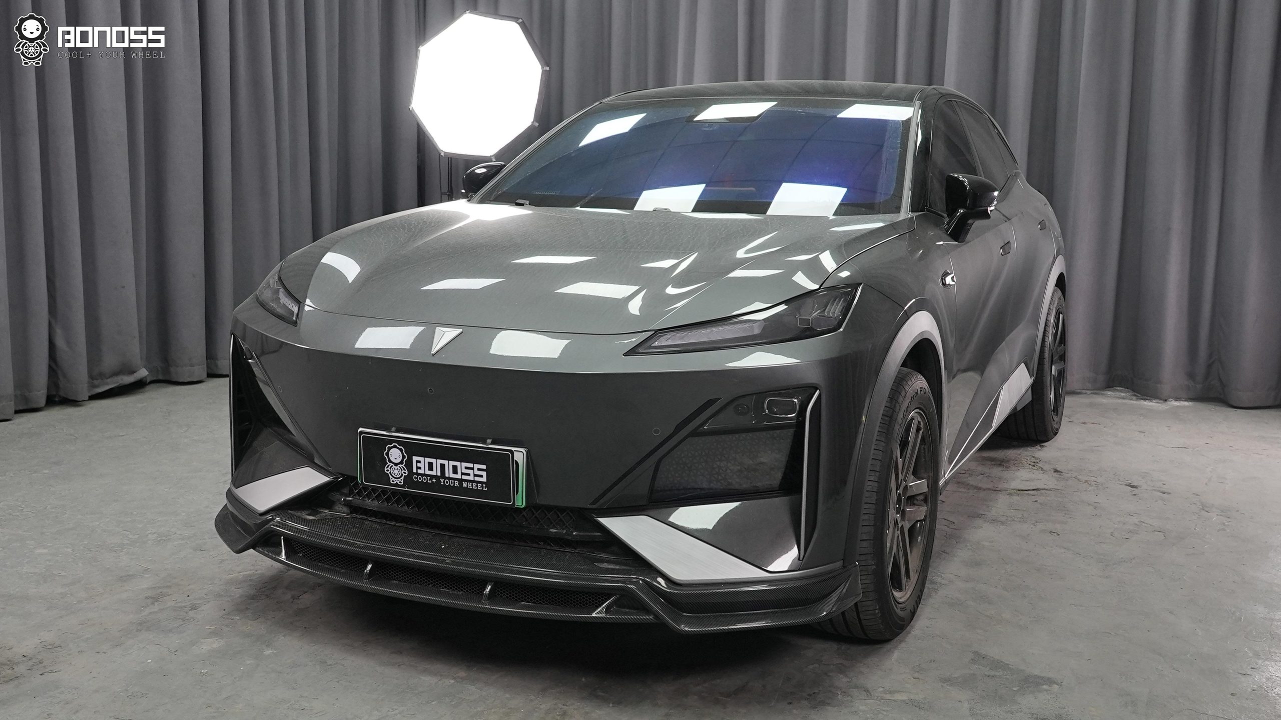 BONOSS Forged Active Cooling 2023 Deepal S07 Wheel Spacers Front 25mm Rear 30mm Before and After (2)