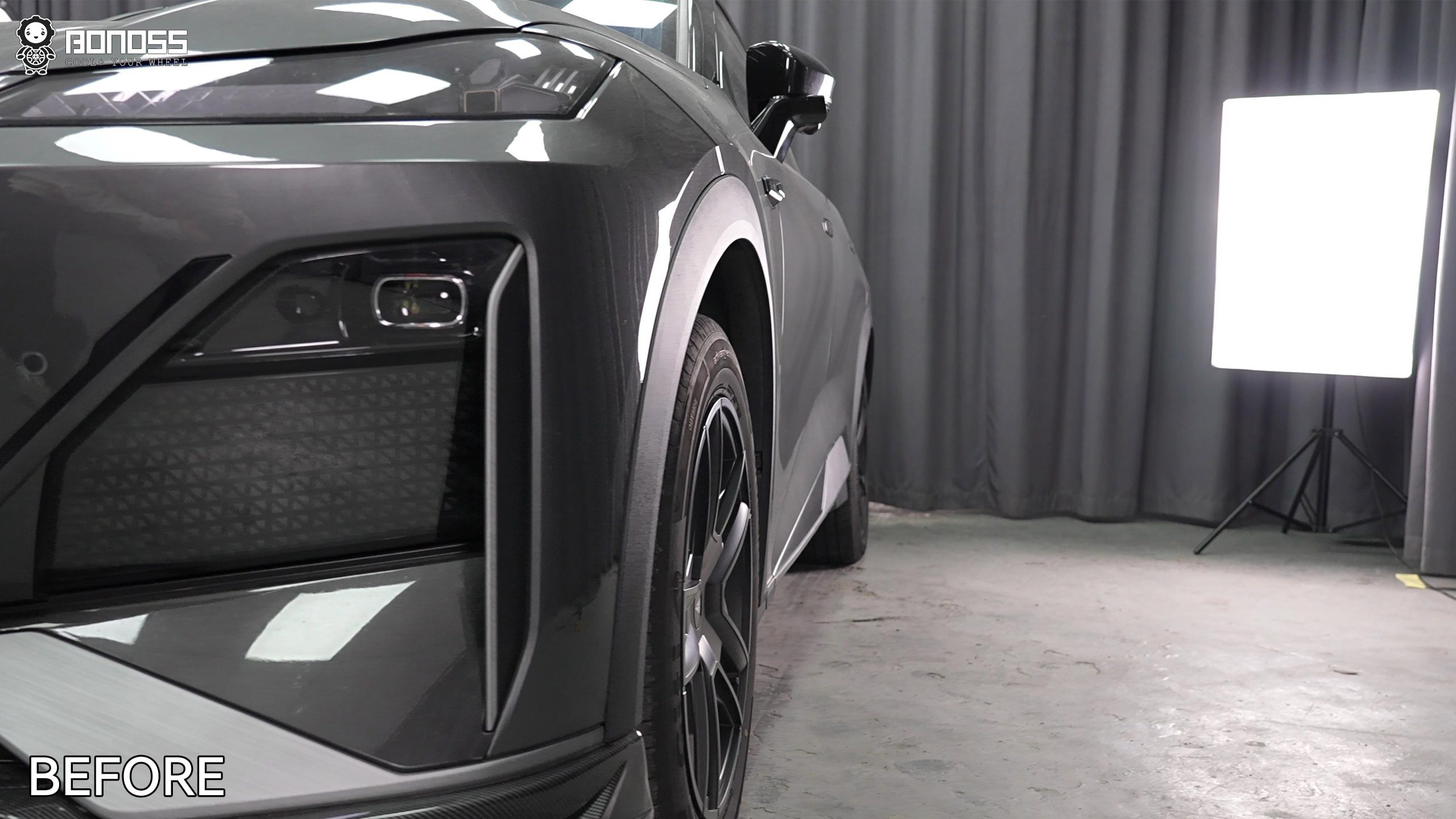 BONOSS Forged Active Cooling 2023 Deepal S07 Wheel Spacers Front 25mm Rear 30mm Before and After (8)