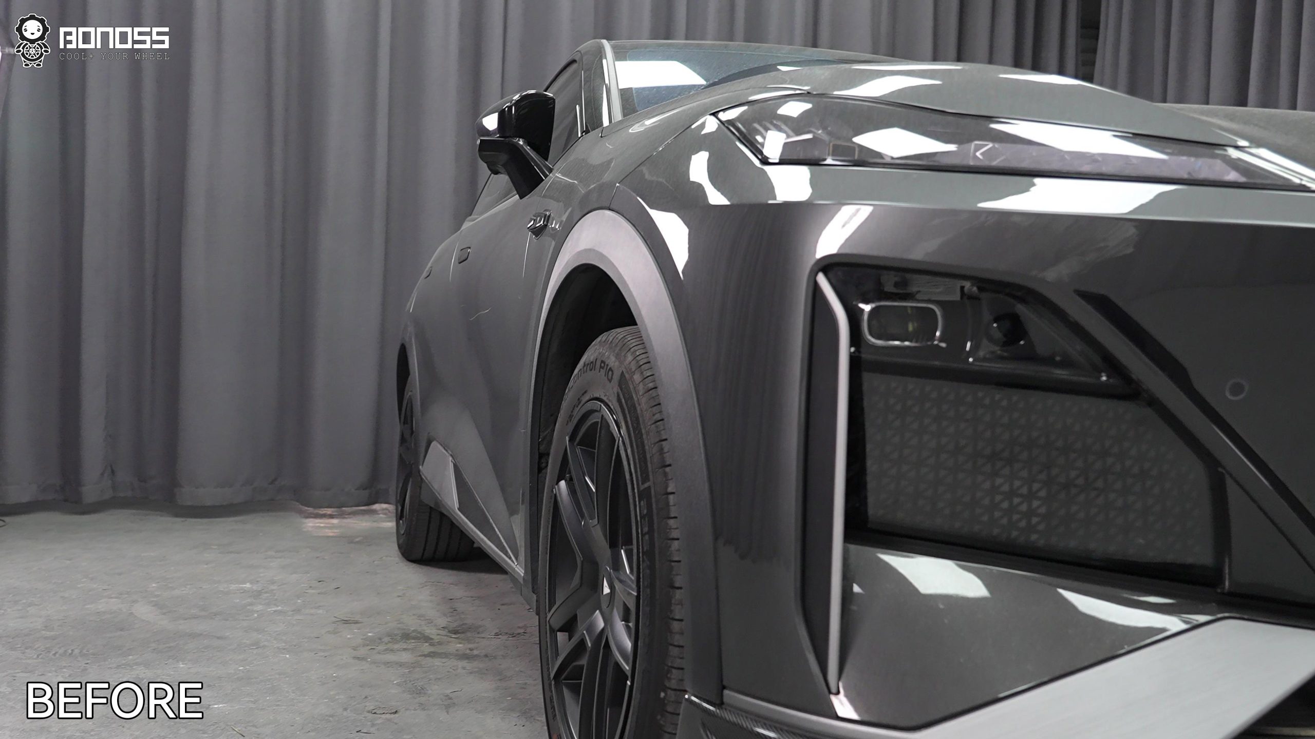 BONOSS Forged Active Cooling 2023 Deepal S07 Wheel Spacers Front 25mm Rear 30mm Before and After (9)