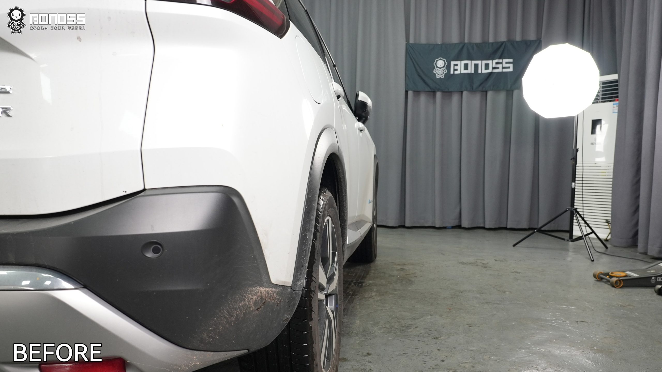 BONOSS Forged Active Cooling 2023 Nissan X-Trail Wheel Spacers Front 15mm Rear 20mm Before and After (11)