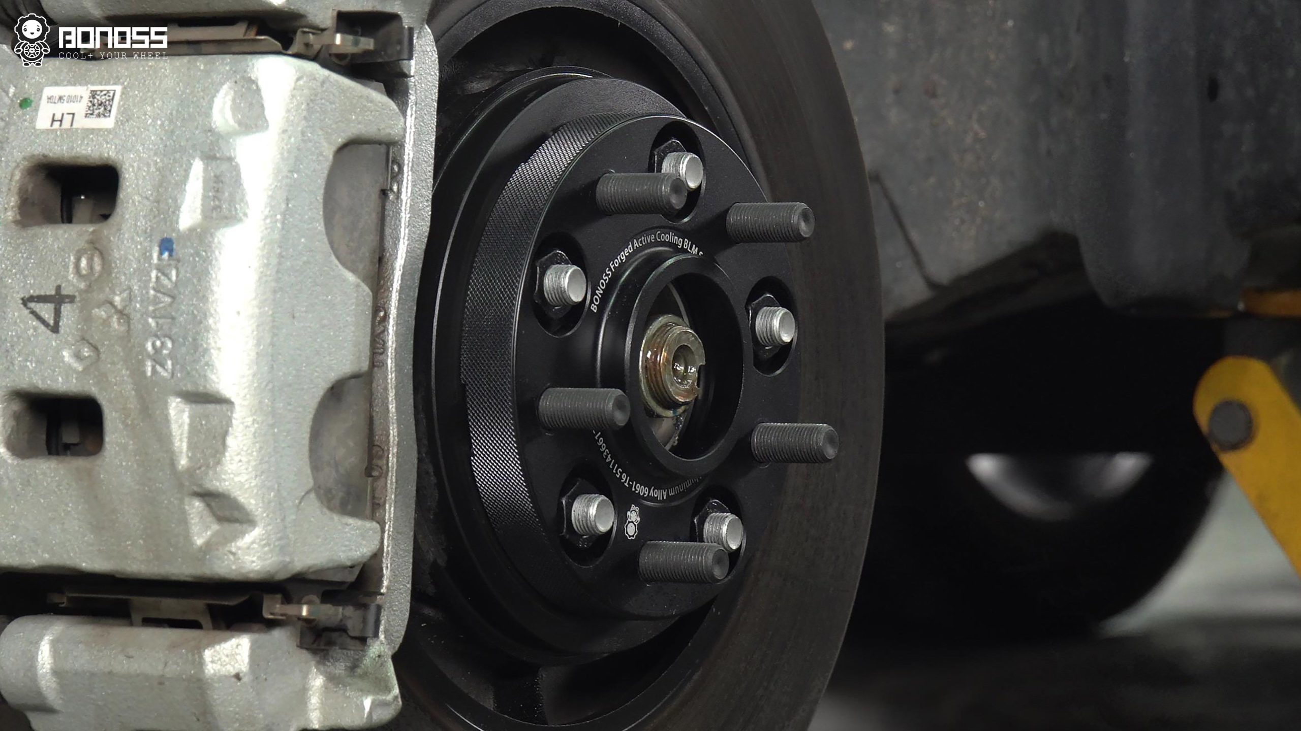 BONOSS Forged Active Cooling 2023 Nissan X-Trail Wheel Spacers Front 15mm Rear 20mm Before and After (14)