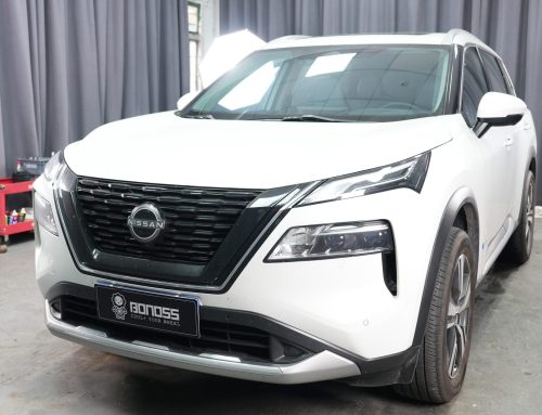 BONOSS Forged Active Cooling 2023 Nissan X-Trail Wheel Spacers Front 15mm Rear 20mm Before and After