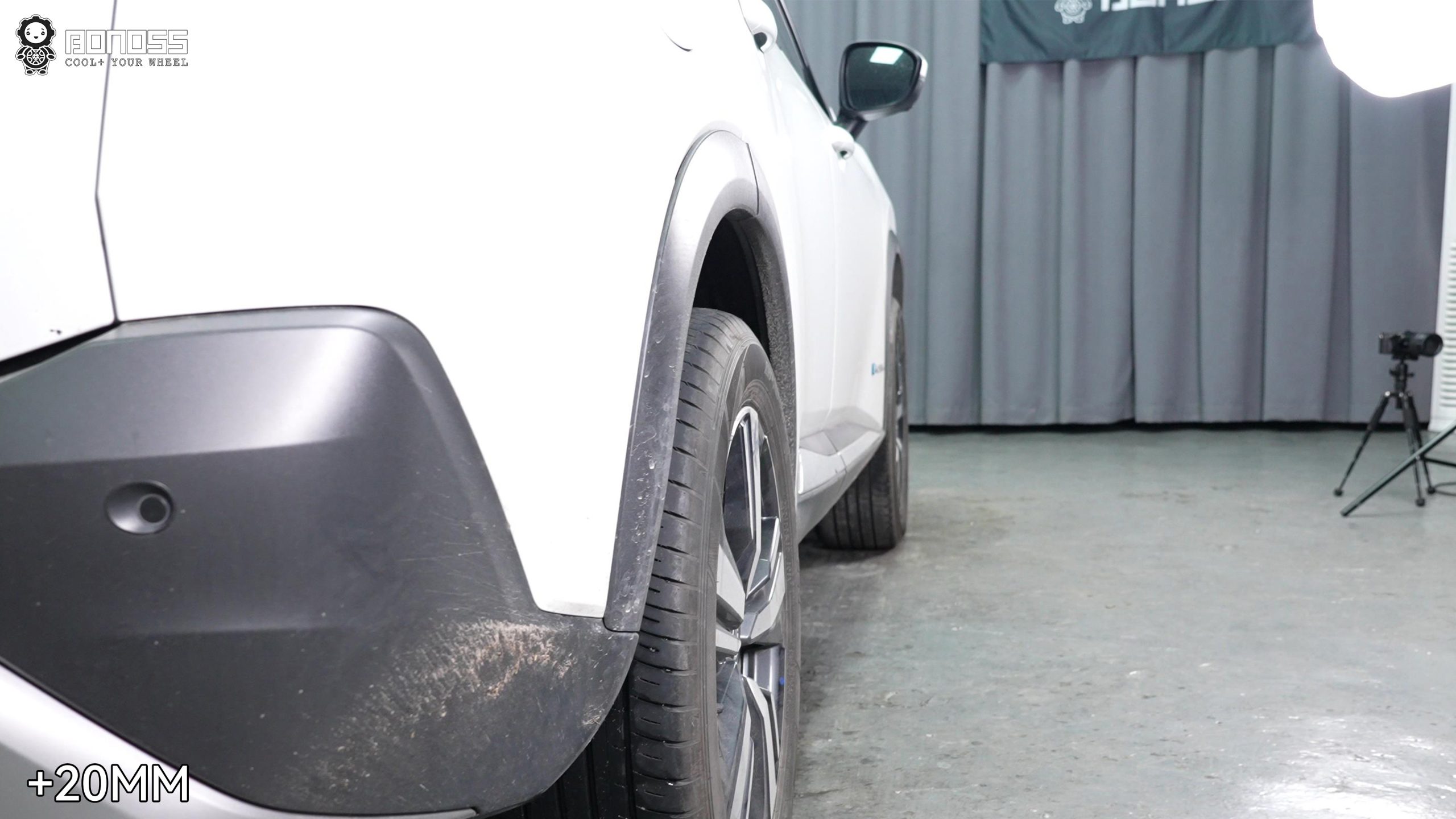 BONOSS Forged Active Cooling 2023 Nissan X-Trail Wheel Spacers Front 15mm Rear 20mm Before and After (6)