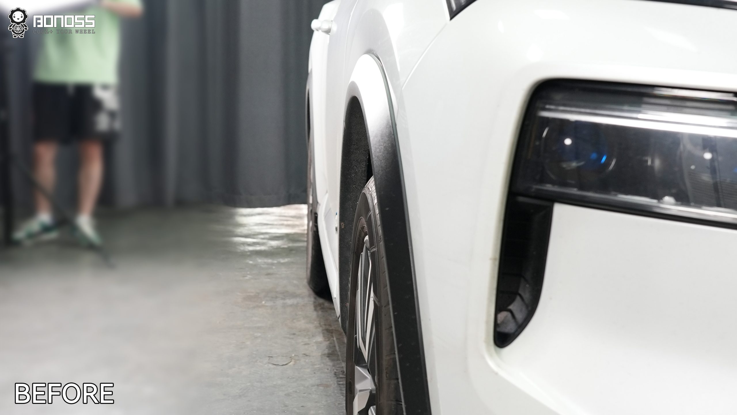 BONOSS Forged Active Cooling 2023 Nissan X-Trail Wheel Spacers Front 15mm Rear 20mm Before and After (9)