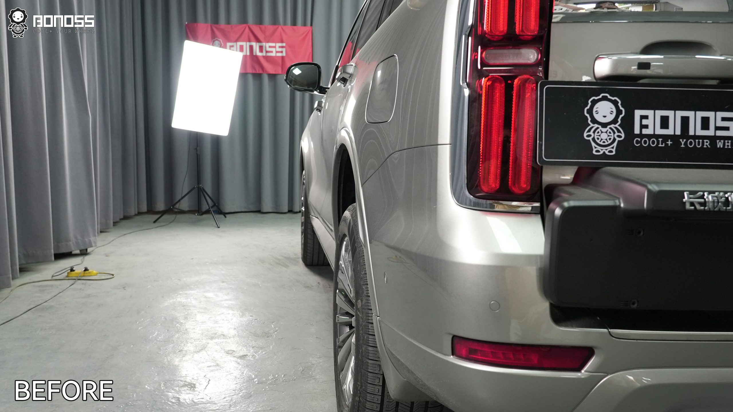 BONOSS Forged Active Cooling 2023 Tank 500 Wheel Spacers Front 30mm Rear 35mm Before and After (10)