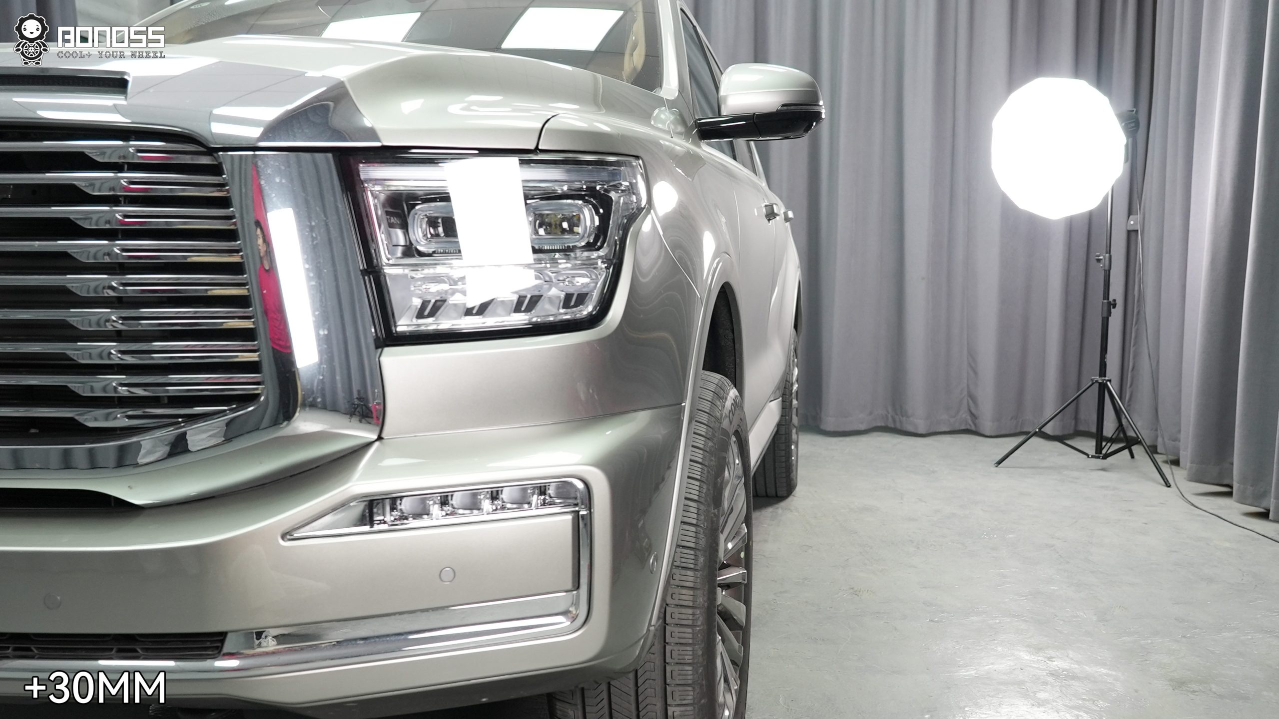 BONOSS Forged Active Cooling 2023 Tank 500 Wheel Spacers Front 30mm Rear 35mm Before and After (3)