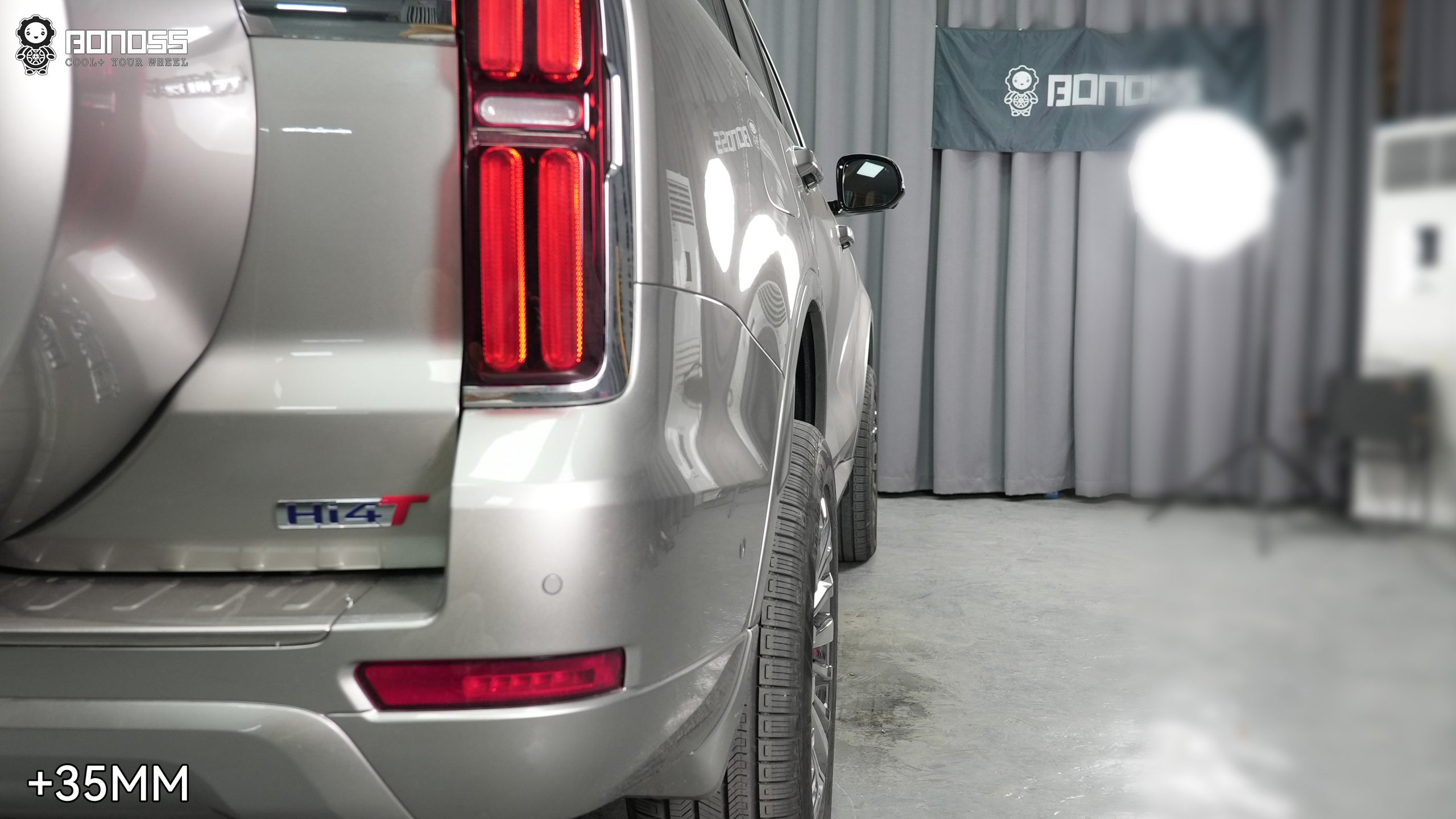 BONOSS Forged Active Cooling 2023 Tank 500 Wheel Spacers Front 30mm Rear 35mm Before and After (6)