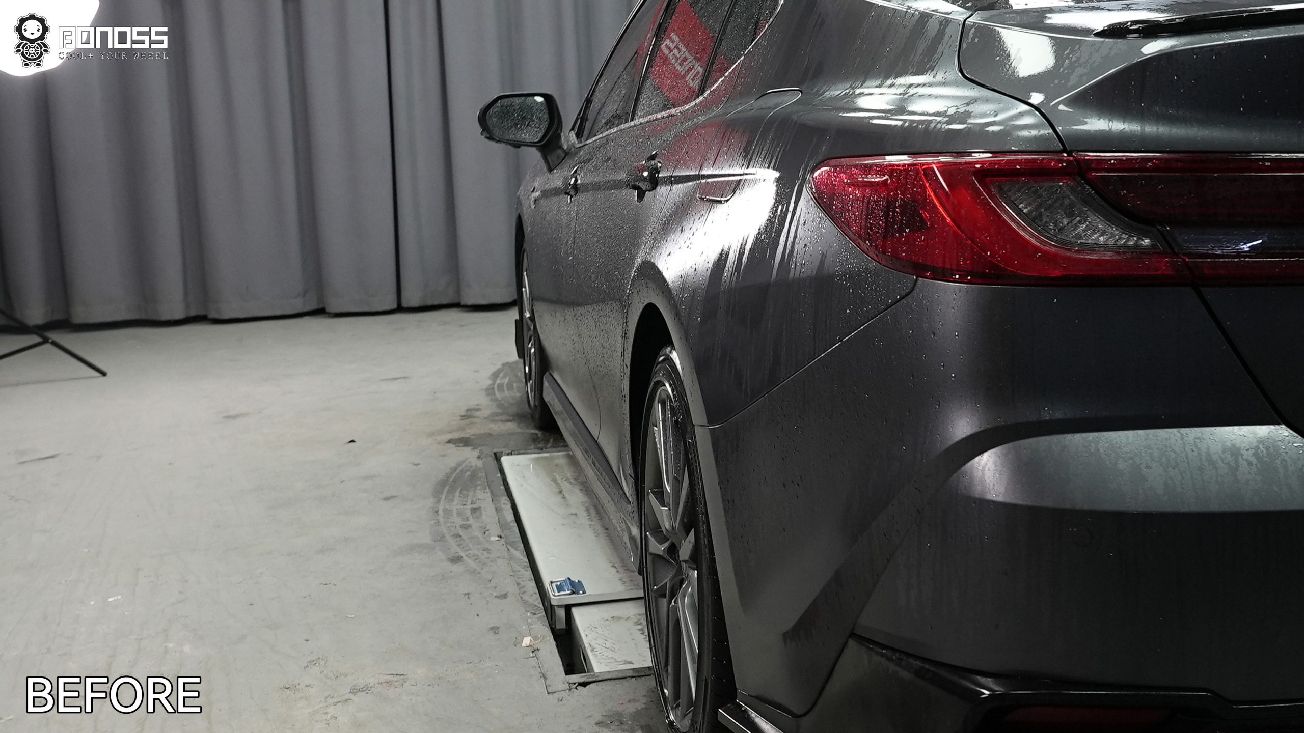 BONOSS Forged Active Cooling 2025 Toyota Camry Wheel Spacers Front 20mm Rear 20mm Before and After (10)