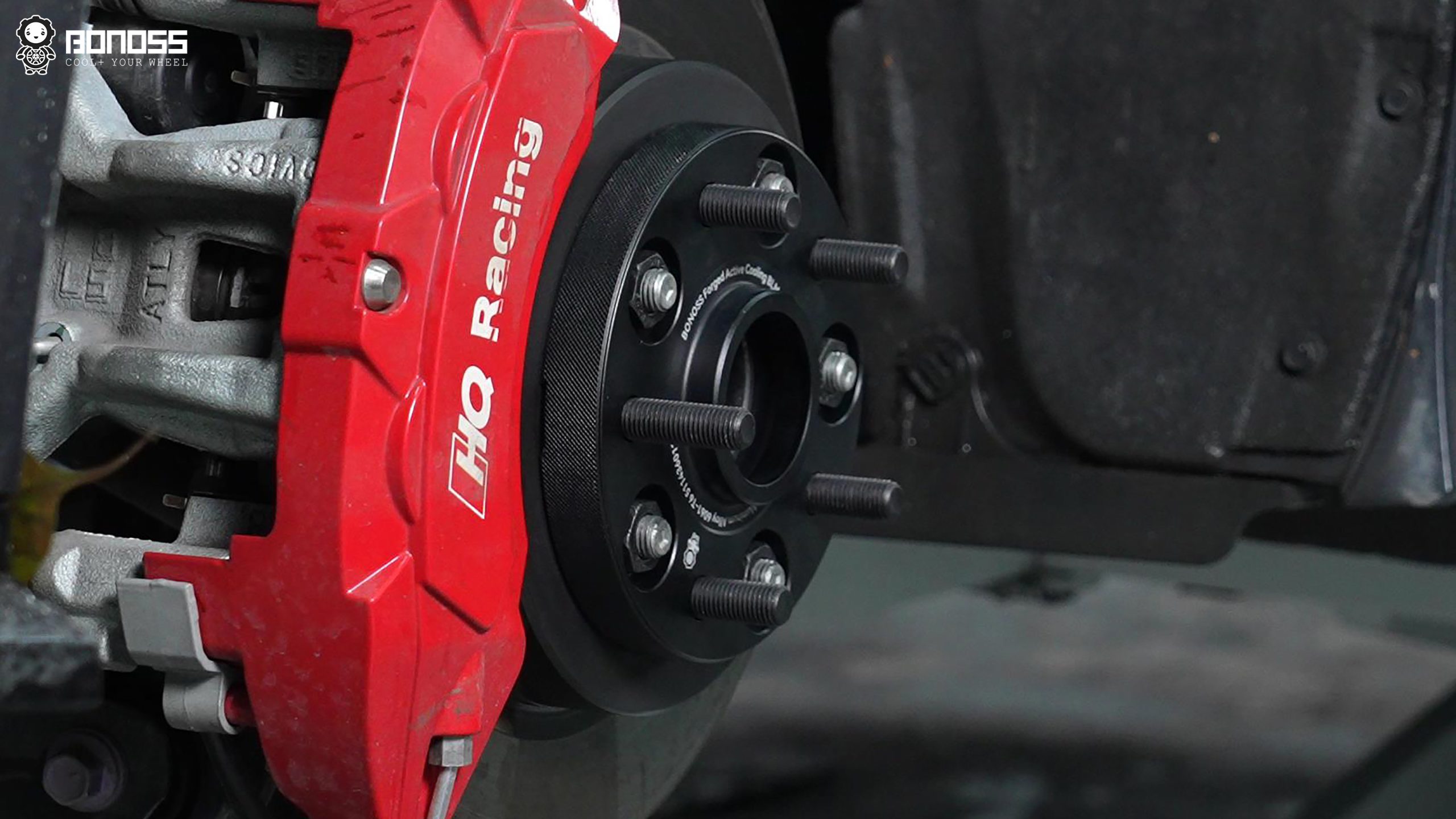 BONOSS Forged Active Cooling 2025 Toyota Camry Wheel Spacers Front 20mm Rear 20mm Before and After (14)