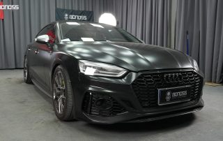 BONOSS Forged Active Cooling Audi A5 Wheel Spacers Front 25mm Rear 25mm Before and After (2)