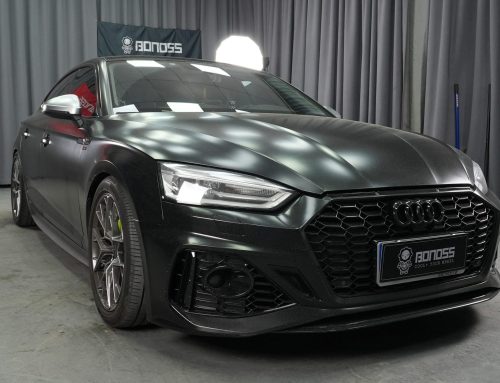 BONOSS Forged Active Cooling Audi A5 Wheel Spacers Front 25mm Rear 25mm Before and After