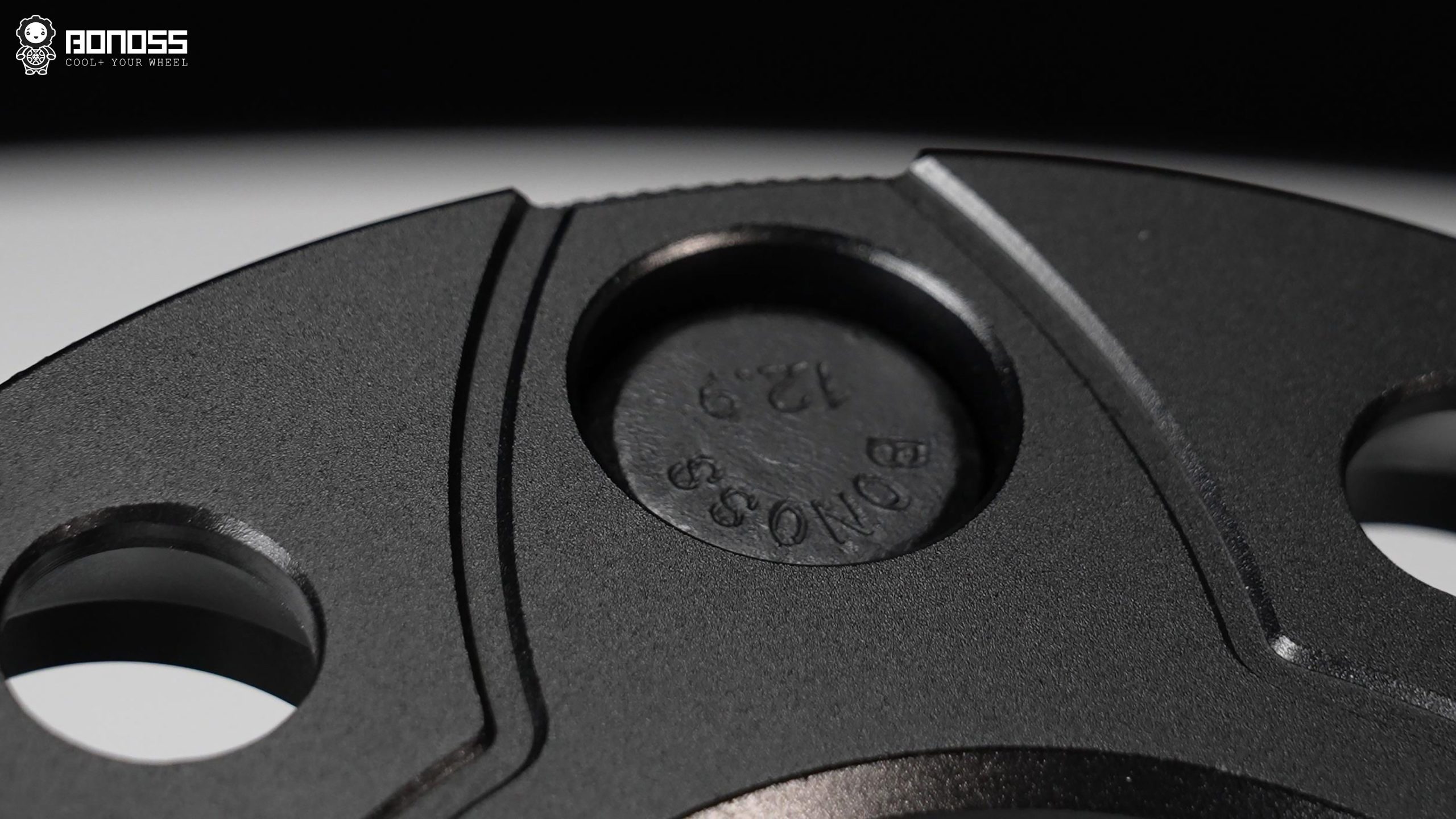 BONOSS Forged Active Cooling Honda Civic Wheel Spacers Front 25mm Rear 30mm Example Before and After (20)