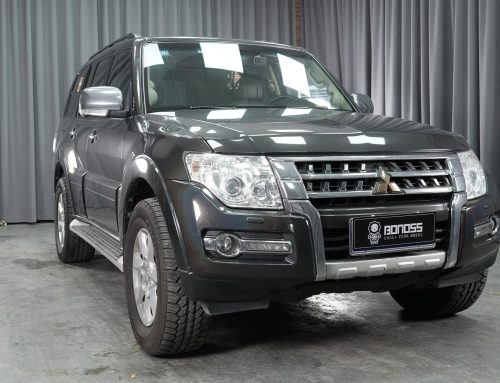 BONOSS Forged Active Cooling Mitsubishi Shogun Wheel Spacers Front 30mm Rear 30mm Before and After