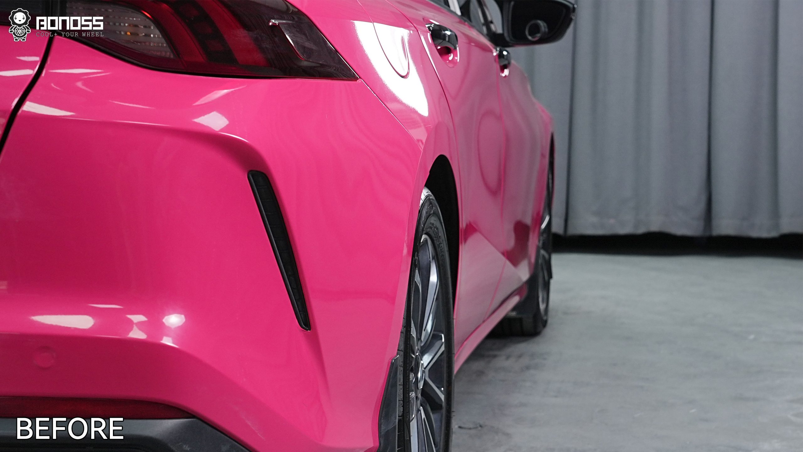 BONOSS Forged Lightweight Plus 2021 GAC Empow Wheel Spacers Front 15mm Rear 15mm Before and After (11)