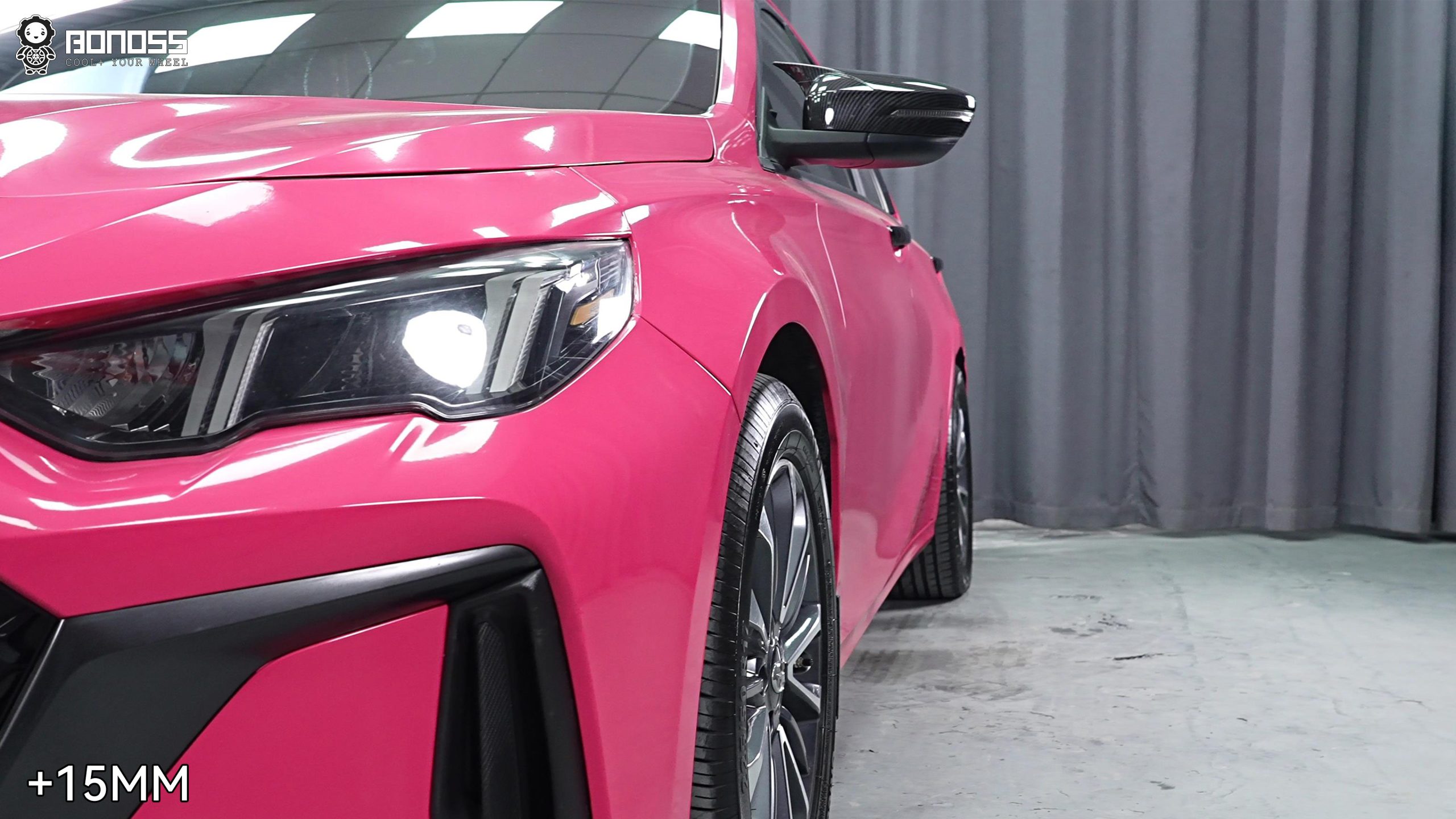 BONOSS Forged Lightweight Plus 2021 GAC Empow Wheel Spacers Front 15mm Rear 15mm Before and After (3)