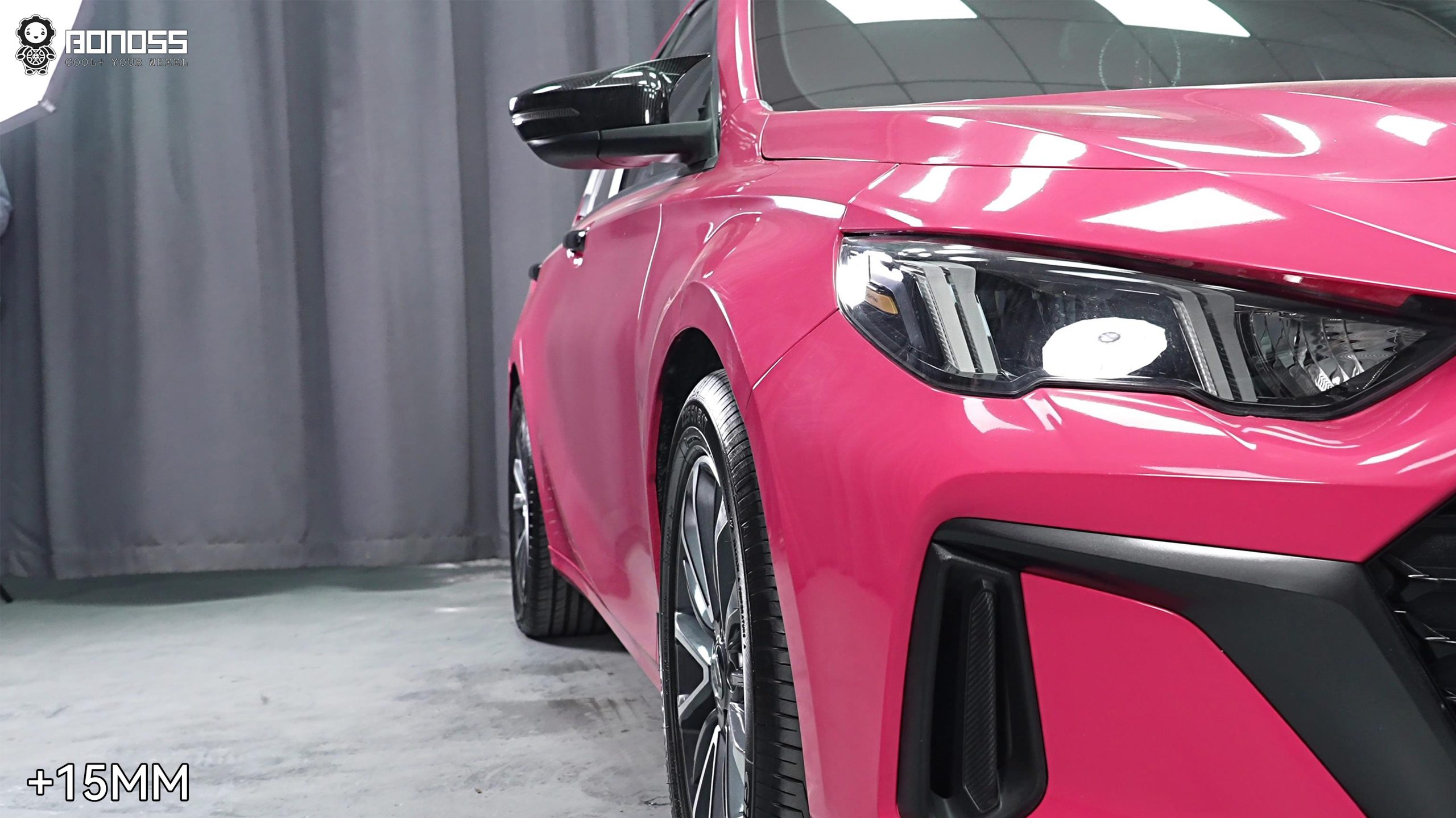 BONOSS Forged Lightweight Plus 2021 GAC Empow Wheel Spacers Front 15mm Rear 15mm Before and After (4)