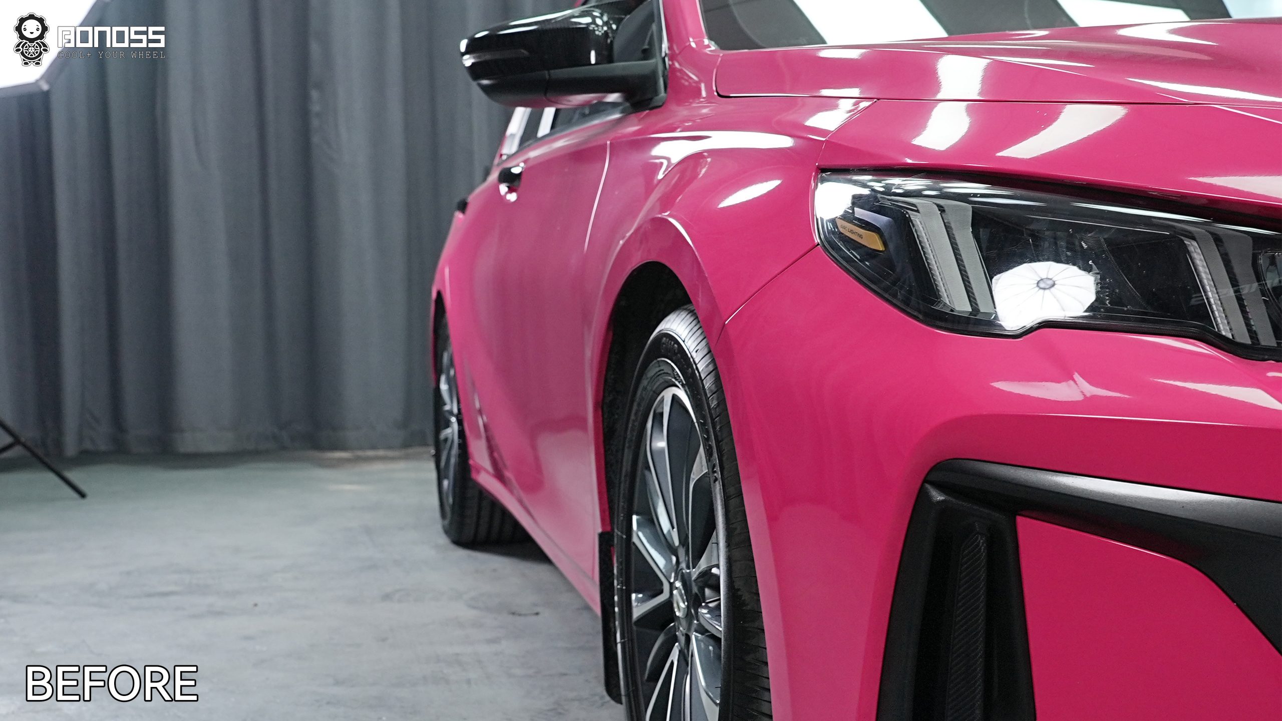 BONOSS Forged Lightweight Plus 2021 GAC Empow Wheel Spacers Front 15mm Rear 15mm Before and After (9)