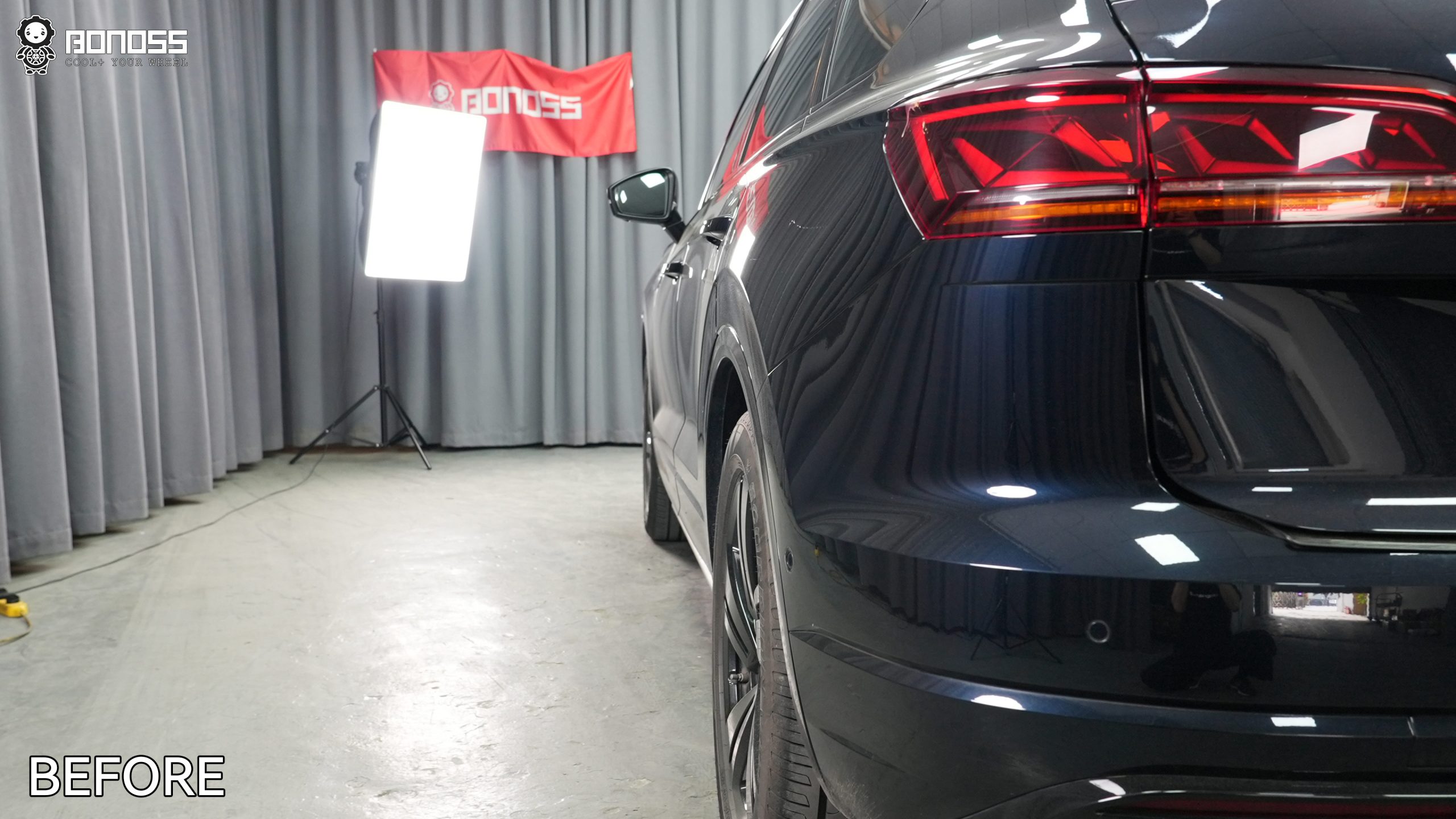 BONOSS Forged Lightweight Plus 2021 Volkswagen Touareg Wheel Spacers Front 15mm Rear 20mm Before and After (10)