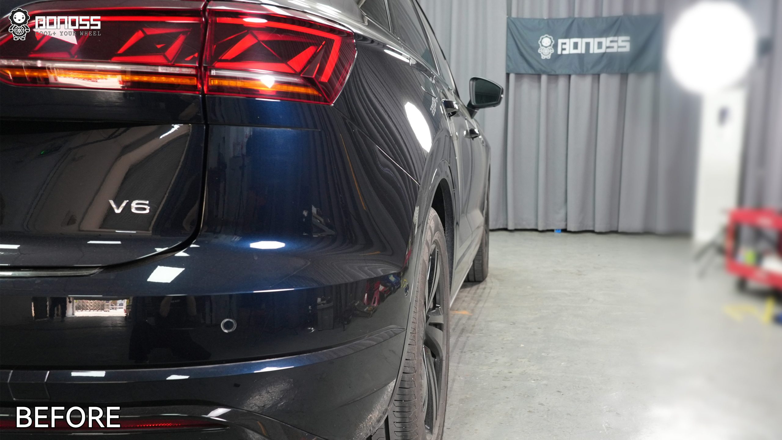 BONOSS Forged Lightweight Plus 2021 Volkswagen Touareg Wheel Spacers Front 15mm Rear 20mm Before and After (11)