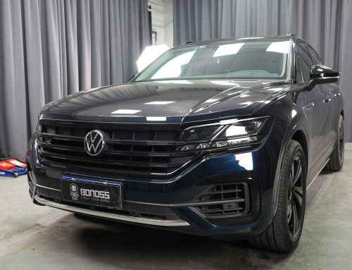 BONOSS Forged Lightweight Plus 2021 Volkswagen Touareg Wheel Spacers Front 15mm Rear 20mm Before and After