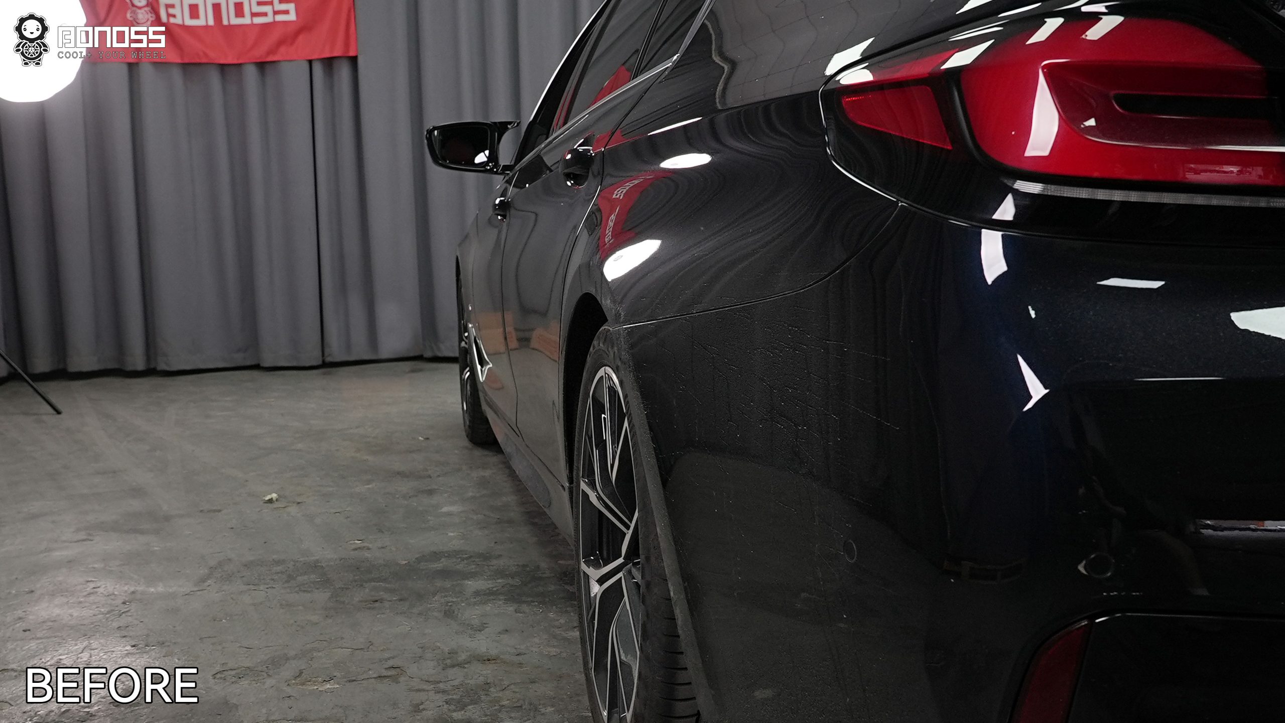 BONOSS Forged Lightweight Plus 2023 BMW 5 Series Wheel Spacers Front 12mm Rear 18mm Before and After (9)