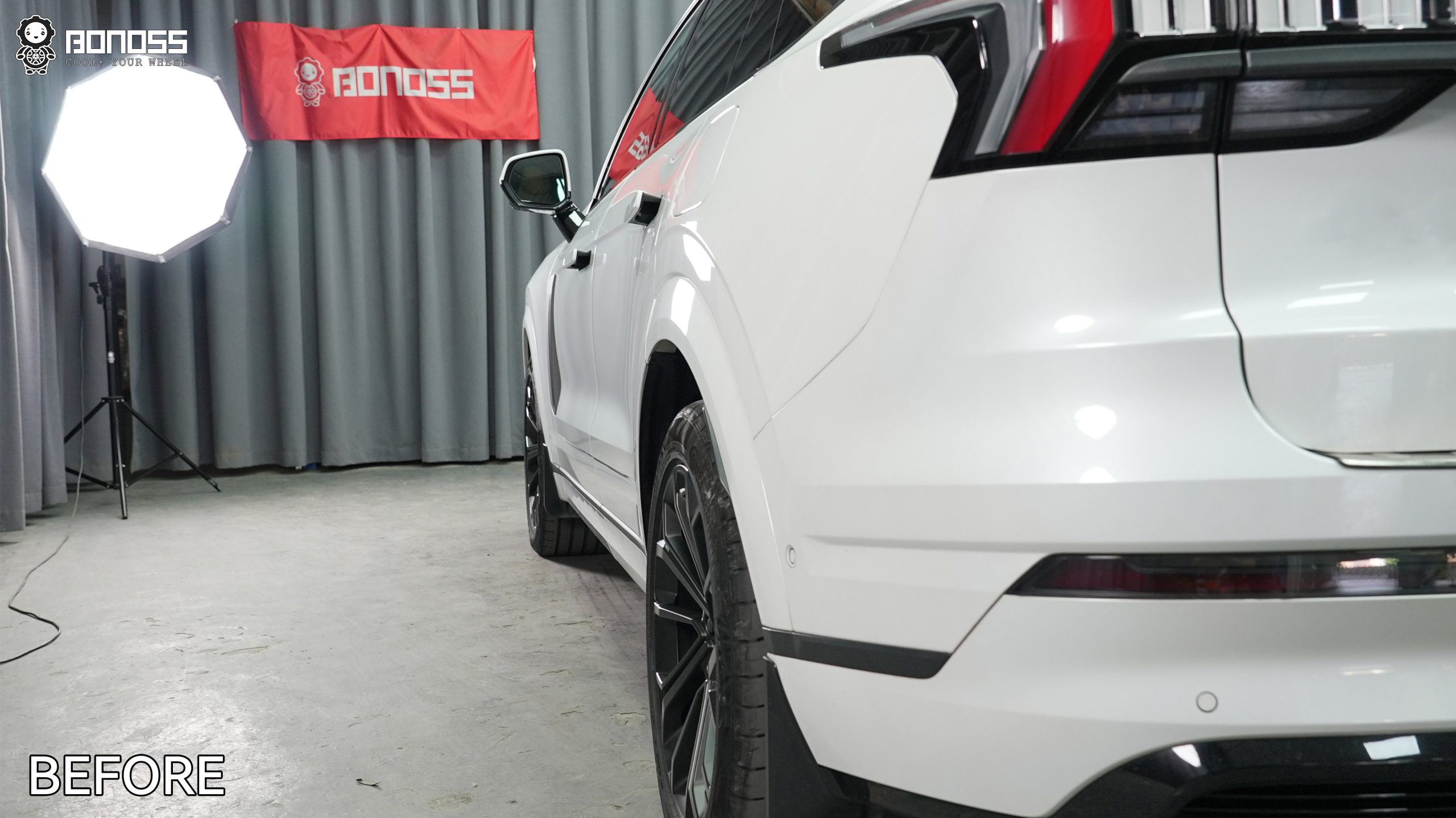 BONOSS Forged Lightweight Plus 2023 Lynk&Co 09 Wheel Spacers Front 15mm Rear 20mm Before and After (10)