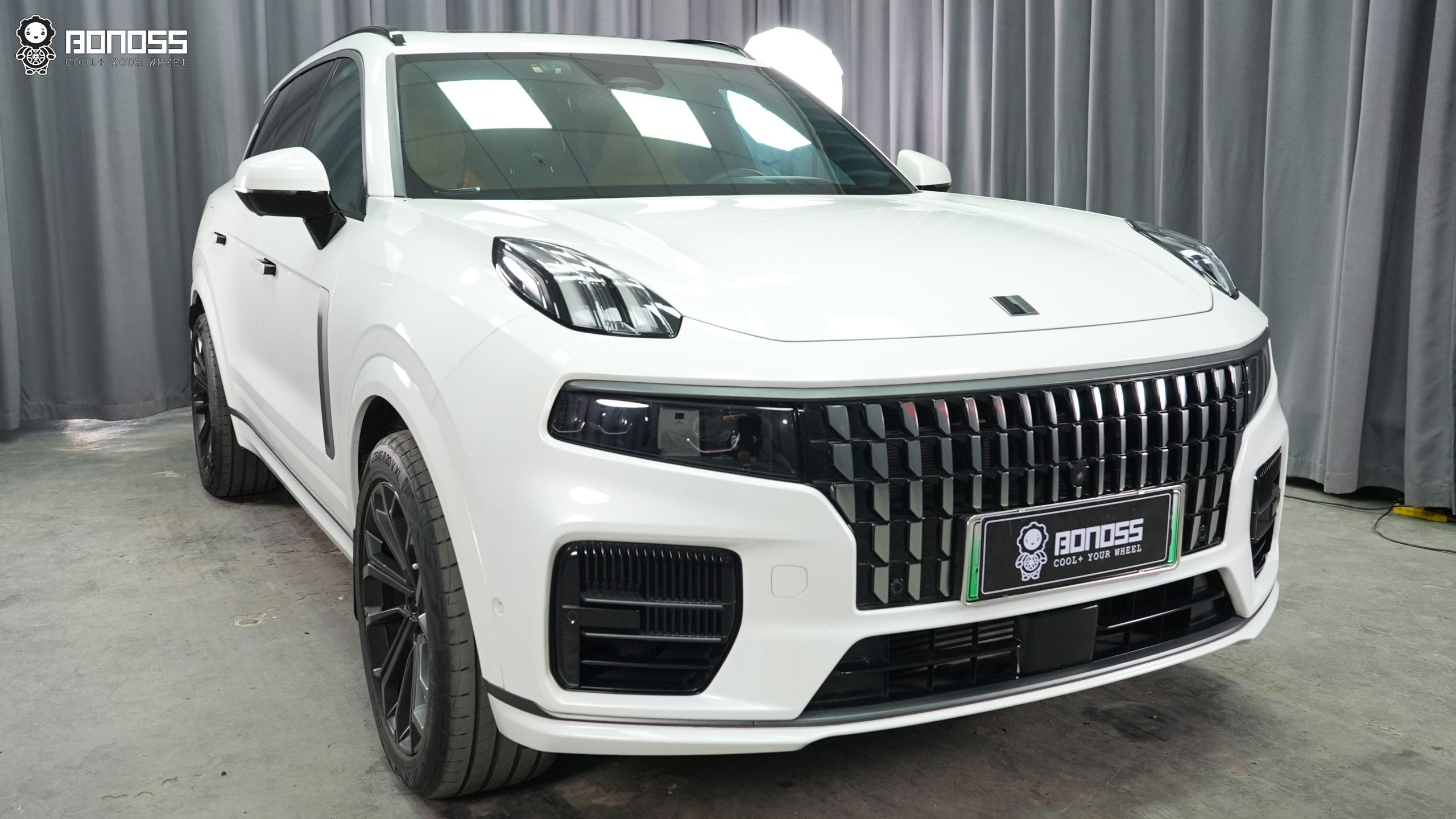 BONOSS Forged Lightweight Plus 2023 Lynk&Co 09 Wheel Spacers Front 15mm Rear 20mm Before and After (2)