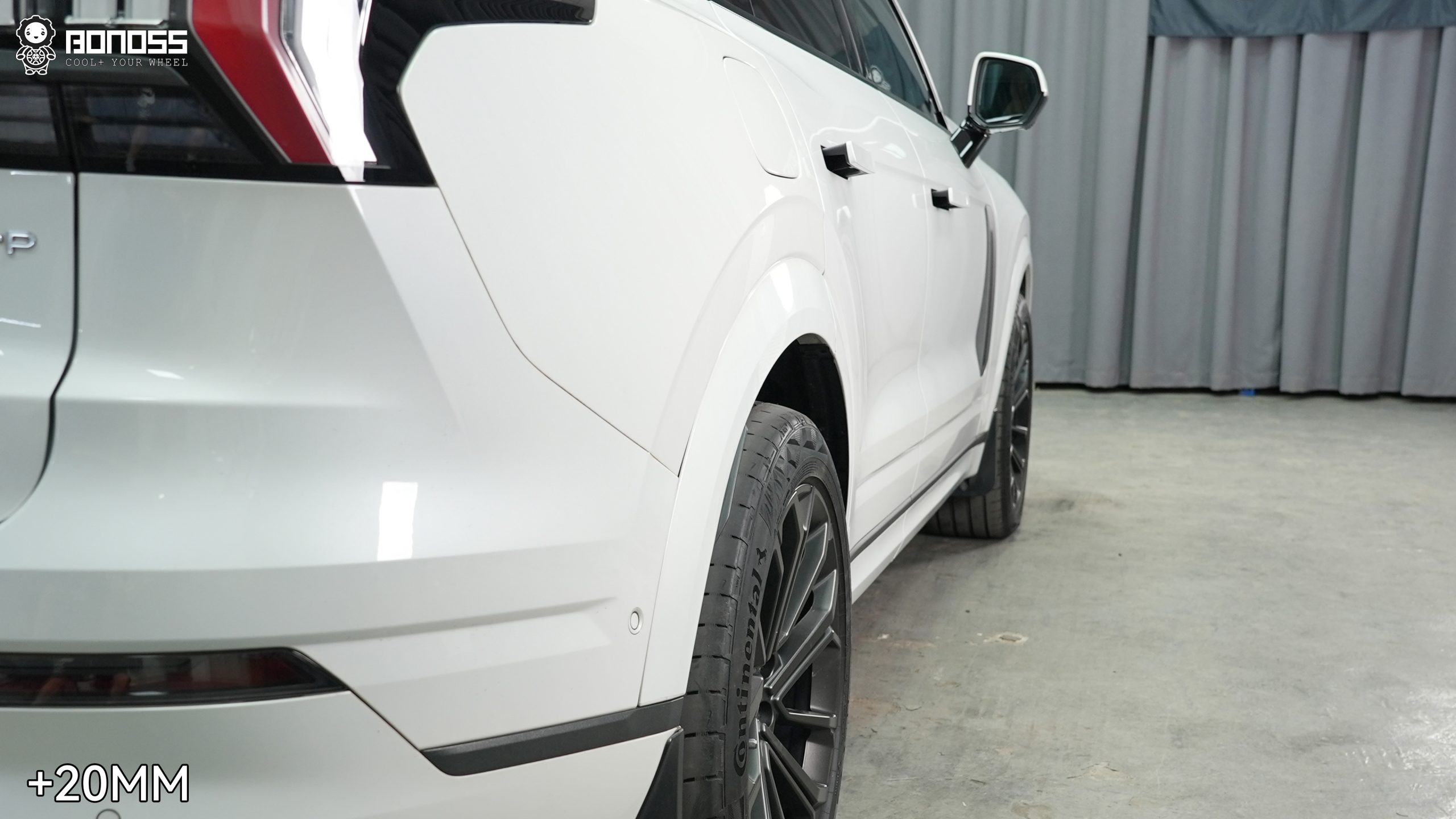 BONOSS Forged Lightweight Plus 2023 Lynk&Co 09 Wheel Spacers Front 15mm Rear 20mm Before and After (6)