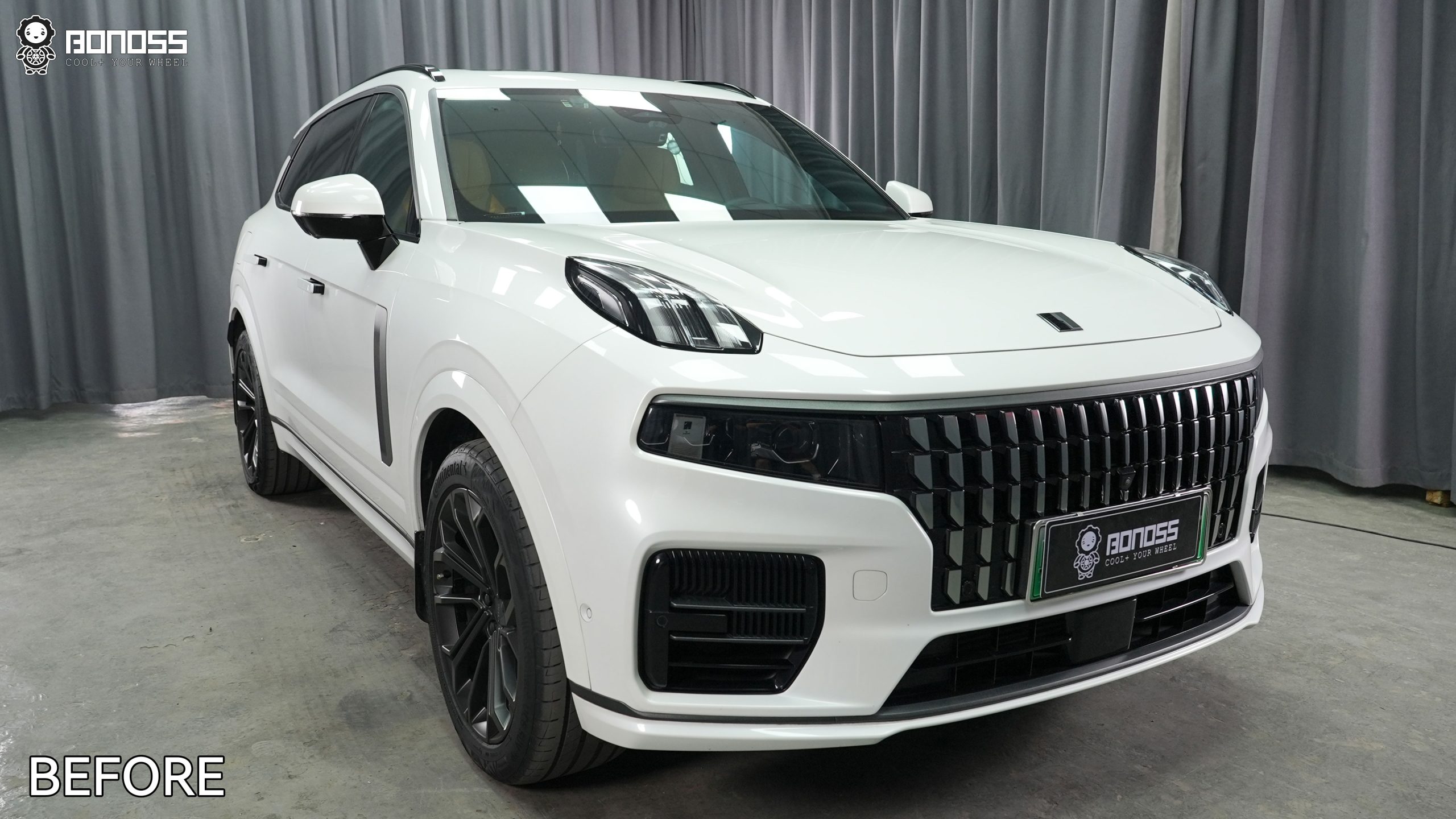 BONOSS Forged Lightweight Plus 2023 Lynk&Co 09 Wheel Spacers Front 15mm Rear 20mm Before and After (7)