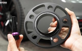 Ultimate Audi RS3 Spacers Installation & Torque Specs Guide BONOSS Forged Lightweight Plus Adapters Hubcentric Spacers Before and After (3)