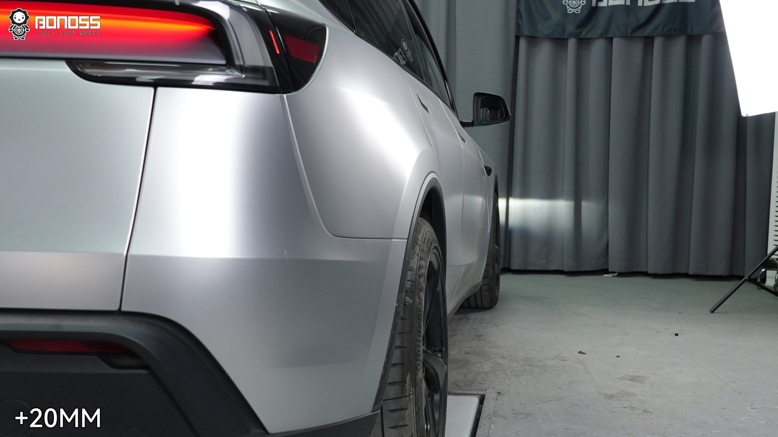 Ultimate Model Y Spacers Sizes & Torque Chart BONOSS Forged Active Cooling Adapters Hubcentric Spacers Pros Before and After Example (3)